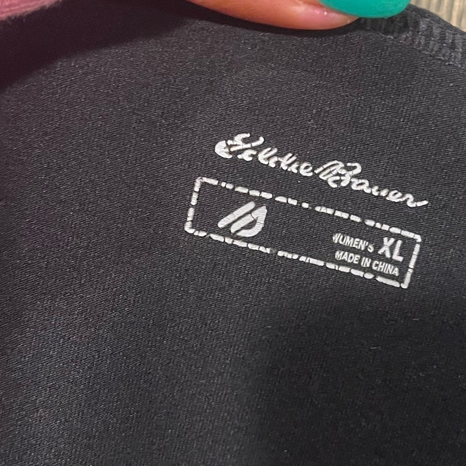 Eddie Bauer Eddie Bauer Tights Leggings Moto Athletic Training Sz XL Size 34" / US 12 / IT 48 - 6 Thumbnail