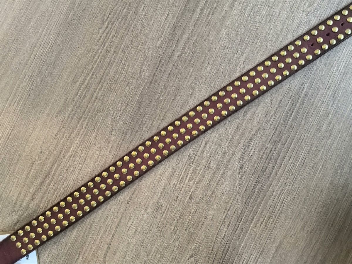 Gucci Gucci runway tiger head leather belt Size ONE SIZE - 3 Thumbnail