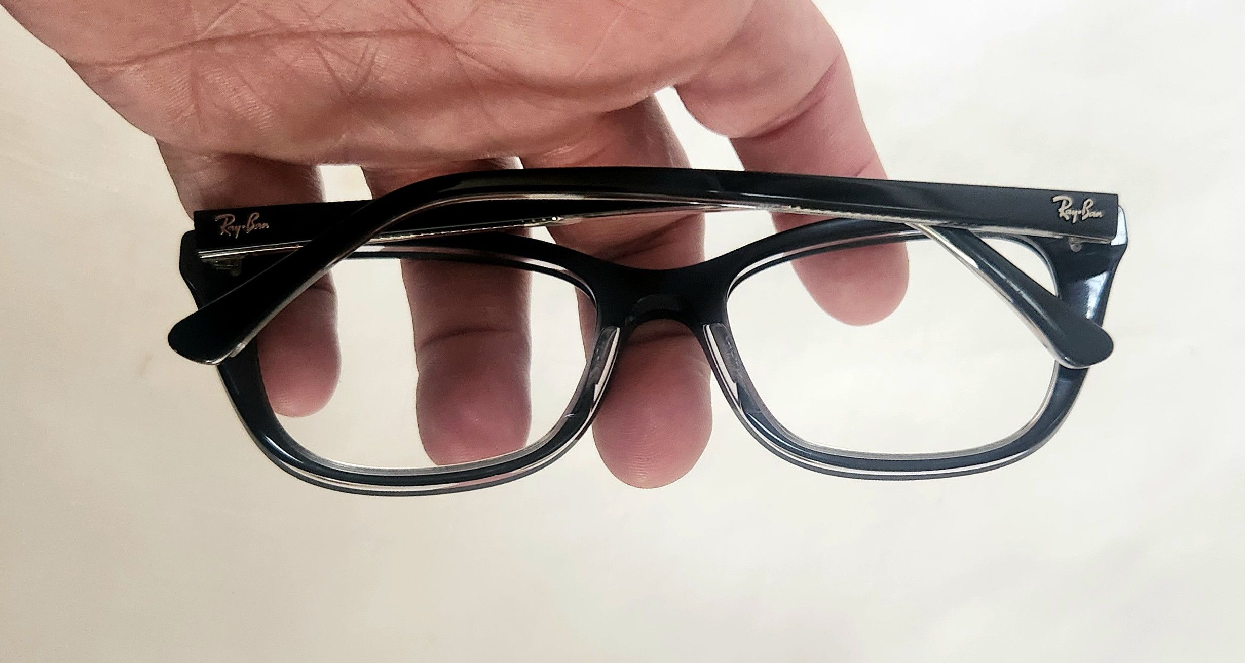 RayBan Ray Ban Eyeglasses RB 5433 2034 52-19-140 Frames Only Black Size ONE SIZE - 14 Thumbnail