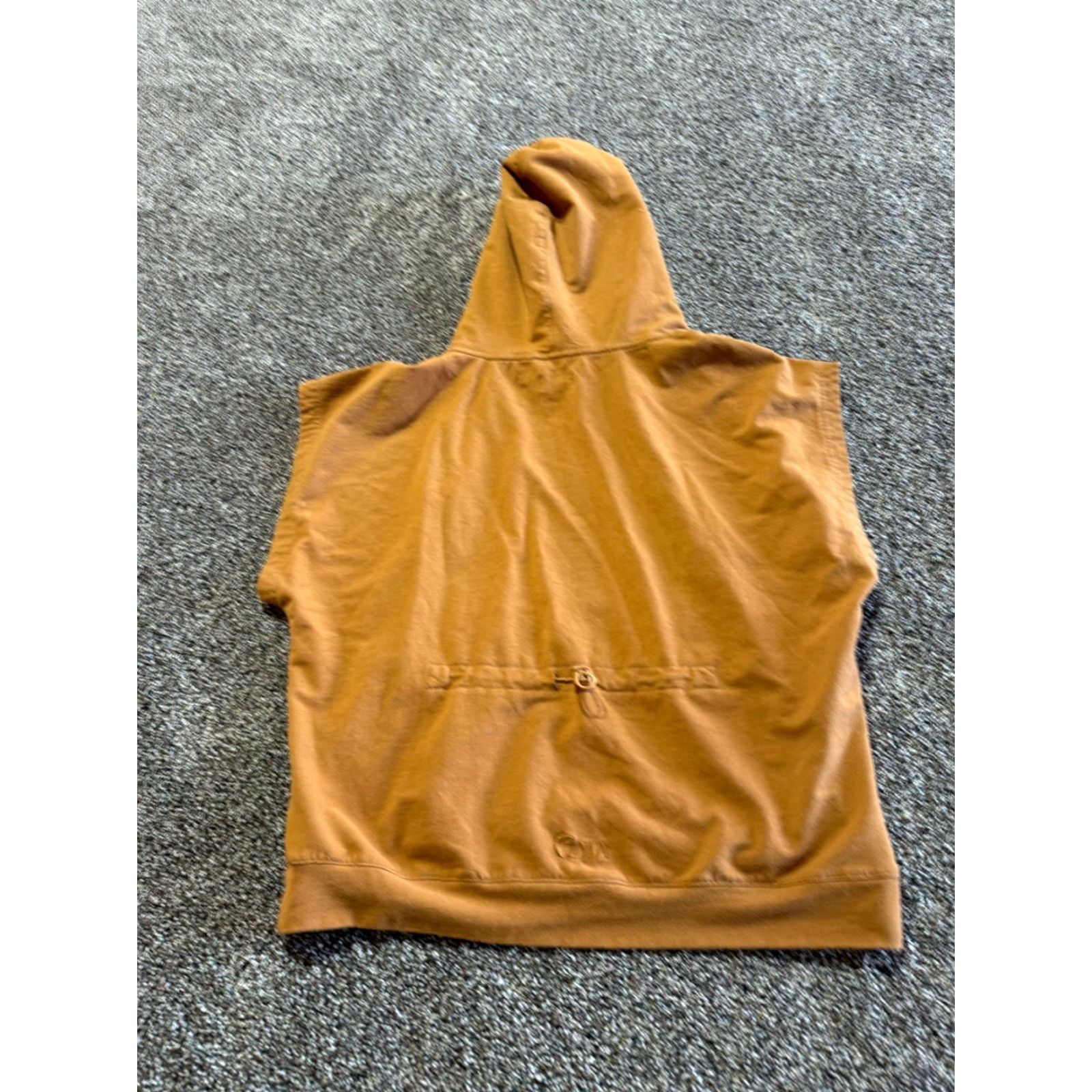 Vintage Zyai Womens Hoodie Pullover L Brown Cotton Blend Sleeveless Activewear Pullover Hoodie Womens L Brown Cotton Blend Zyia Size L / US 10 / IT 46 - 4 Thumbnail