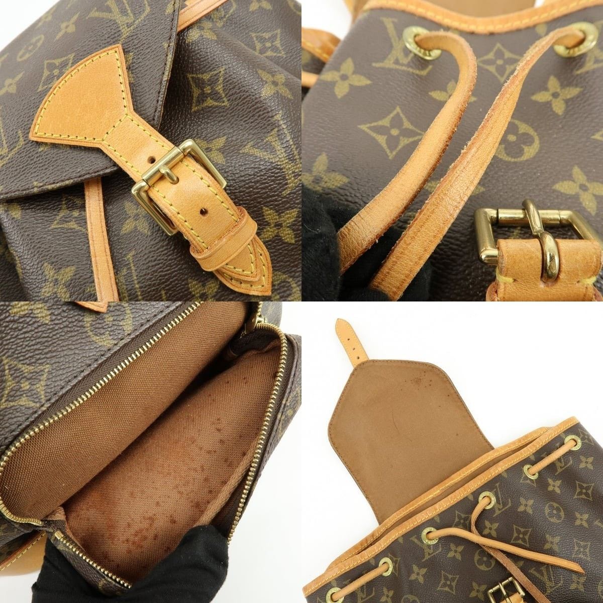 Louis Vuitton Louis Vuitton Monogram Montsouris MM Backpack Size ONE SIZE - 6 Thumbnail