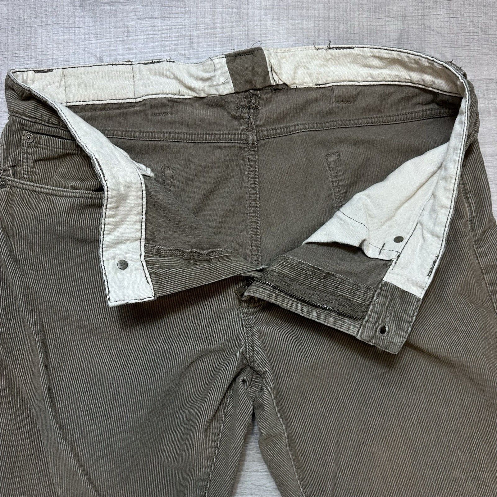 L.L. Bean L.L. Bean Signature Men's Slim Straight Corduroy Pants 38x32 Size US 38 / EU 54 - 4 Thumbnail