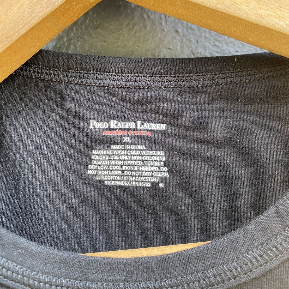 Polo Ralph Lauren Polo Ralph Lauren Black Tee ERD GRUNGE THRASHED FADED Size US M / EU 48-50 / 2 - 5 Thumbnail
