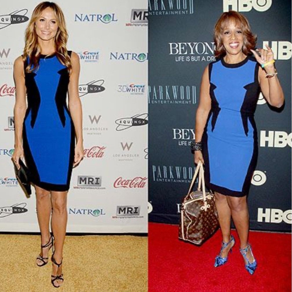 Prabal Gurung $1490 New Prabal Gurung 4 Blue Colorblock Dress Sheath Size S / US 4 / IT 40 - 1 Thumbnail