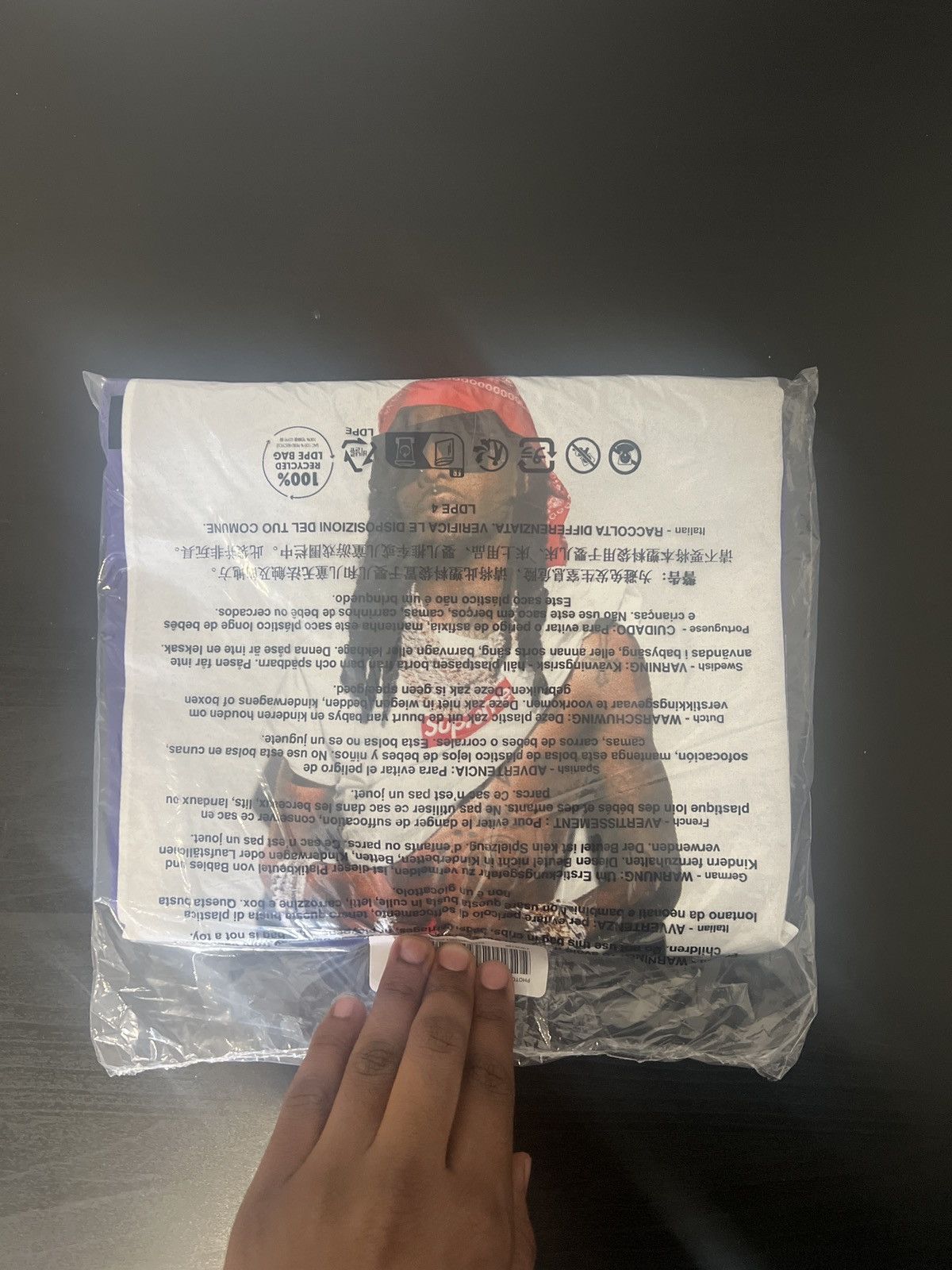 Supreme Supreme Playboi Carti shirt. Purple Size US XL / EU 56 / 4 - 3 Thumbnail