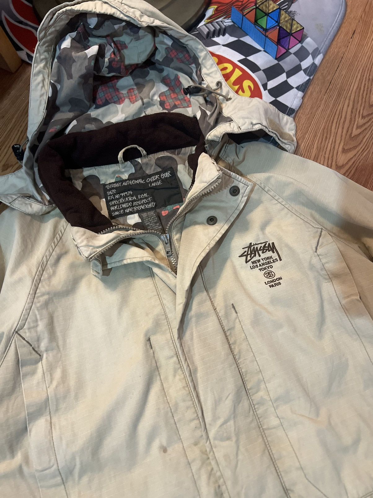 Stussy × Vintage Stussy Size US L / EU 52-54 / 3 - 6 Thumbnail