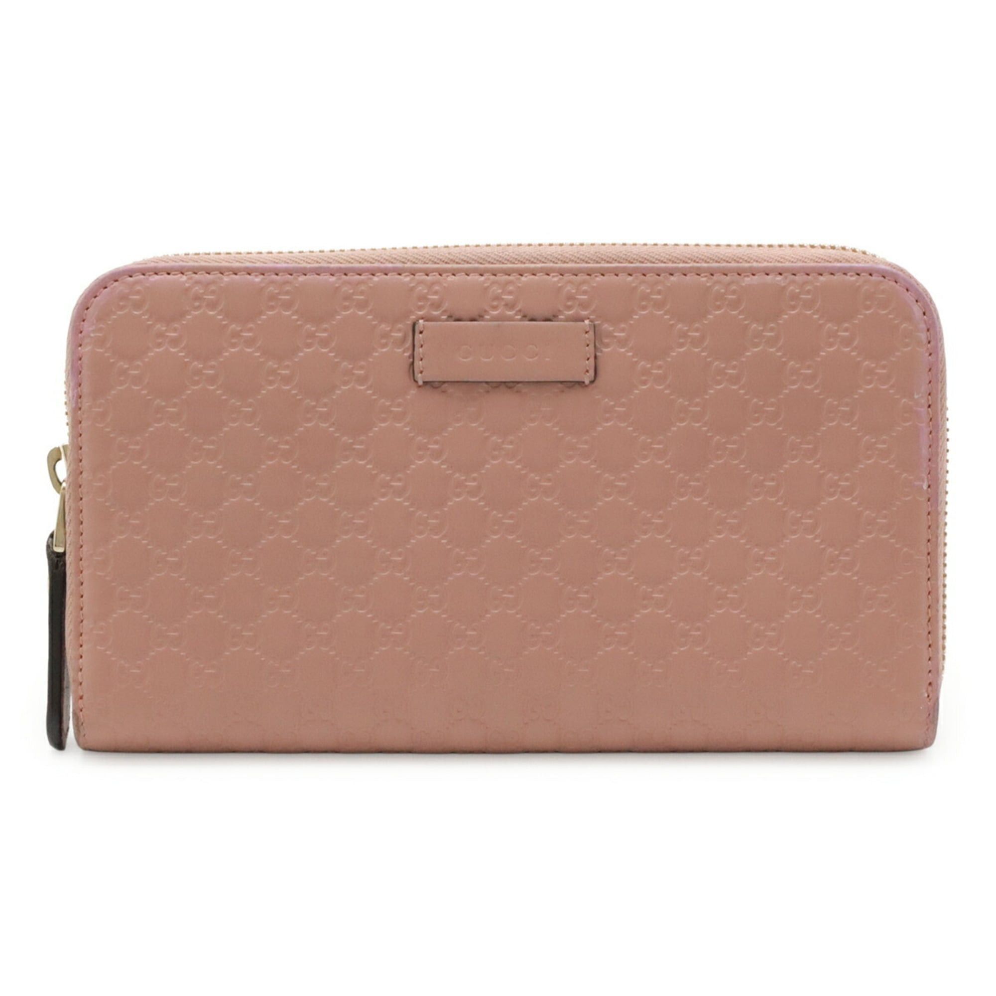 Gucci GUCCI Microguccissima Round Long Wallet, Leather, Pink, 449391 Size ONE SIZE - 1 Thumbnail