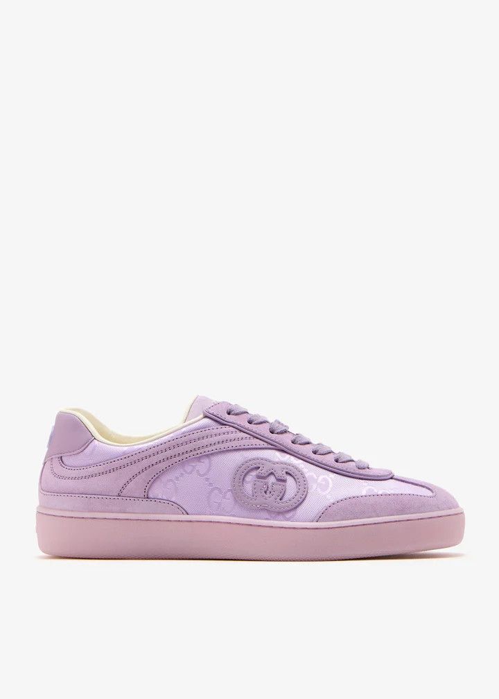 Gucci o1loc1c0326 812656 Women's G75 Sneakers in Purple Size US 6.5 / IT 36.5 - 1 Thumbnail