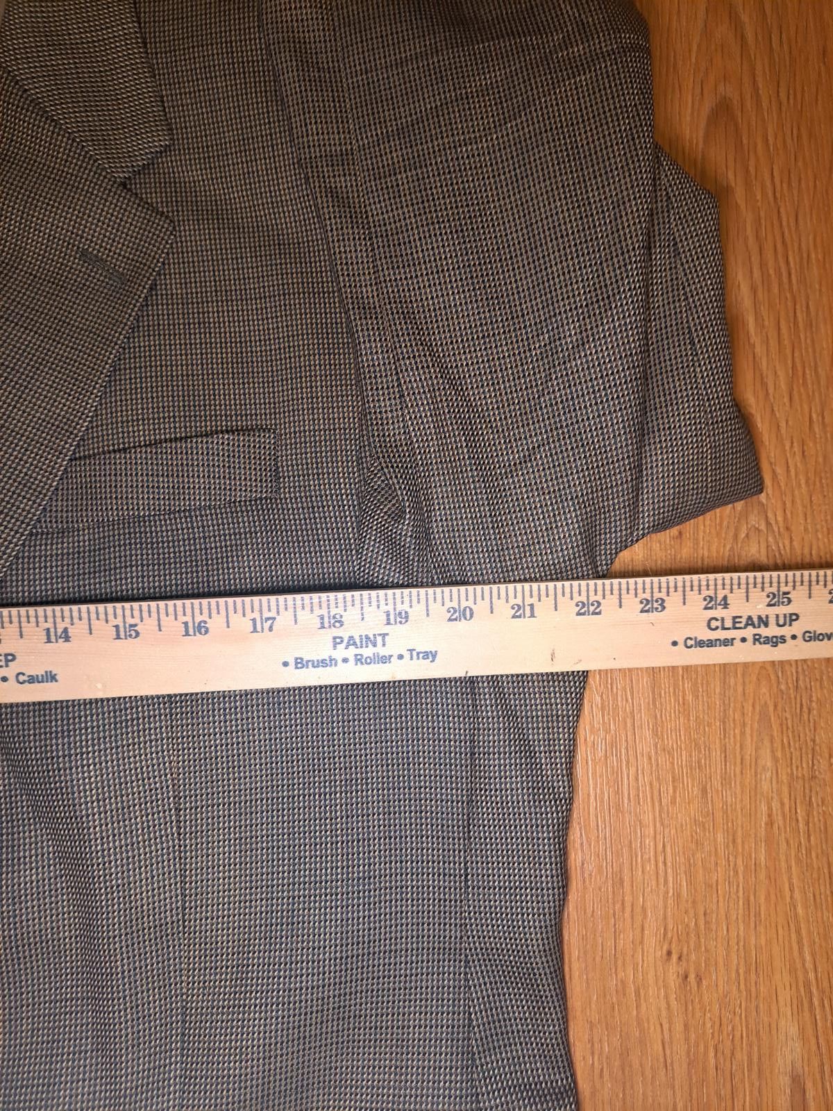 Polo Ralph Lauren Ralph Lauren Sport Coat Mens 44L Beige Virgin Wool Woolmark Size 44L - 10 Thumbnail