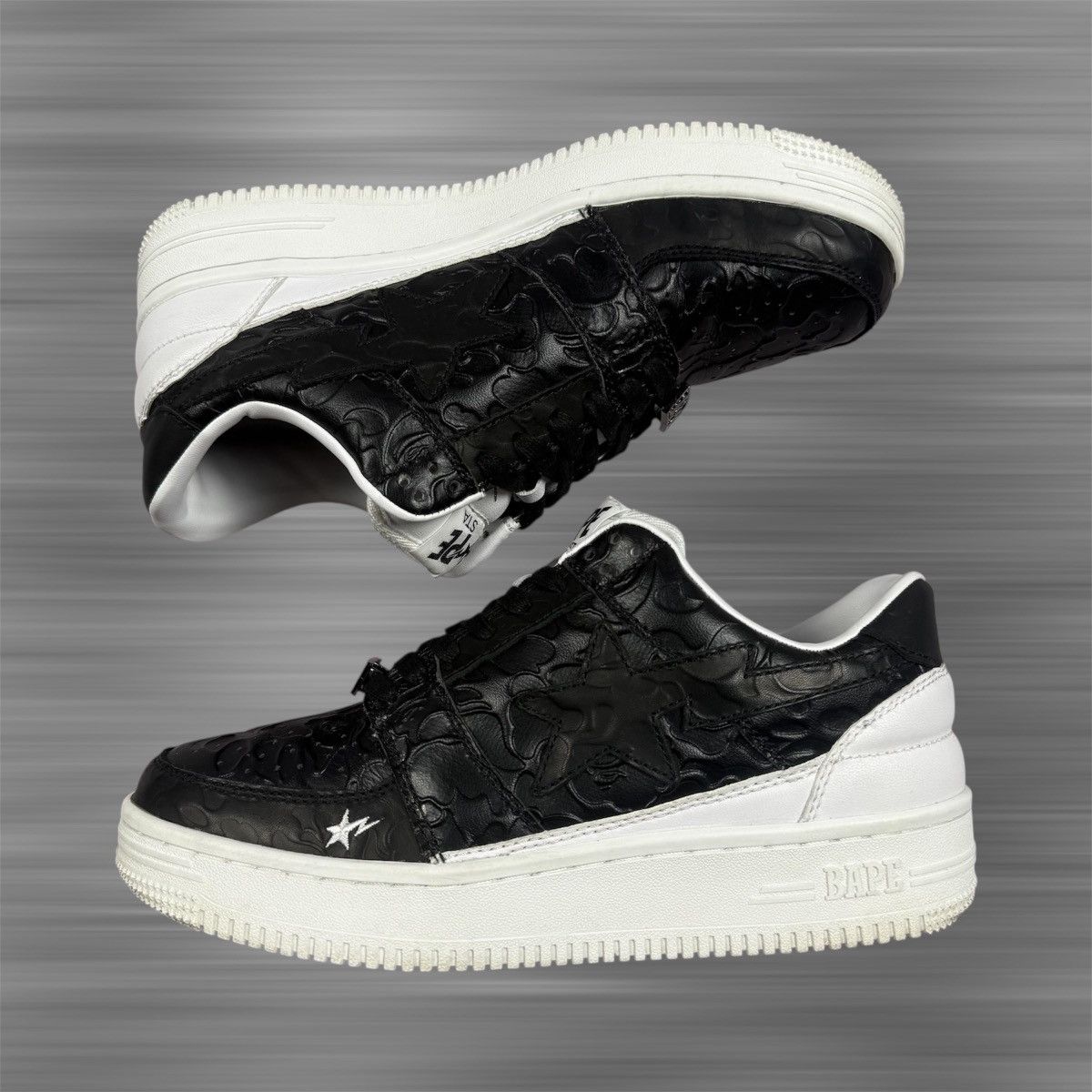 Bape A Bathing Ape Bape Sta Low Future Shoes Size US 9.5 / EU 42-43 - 2 Thumbnail