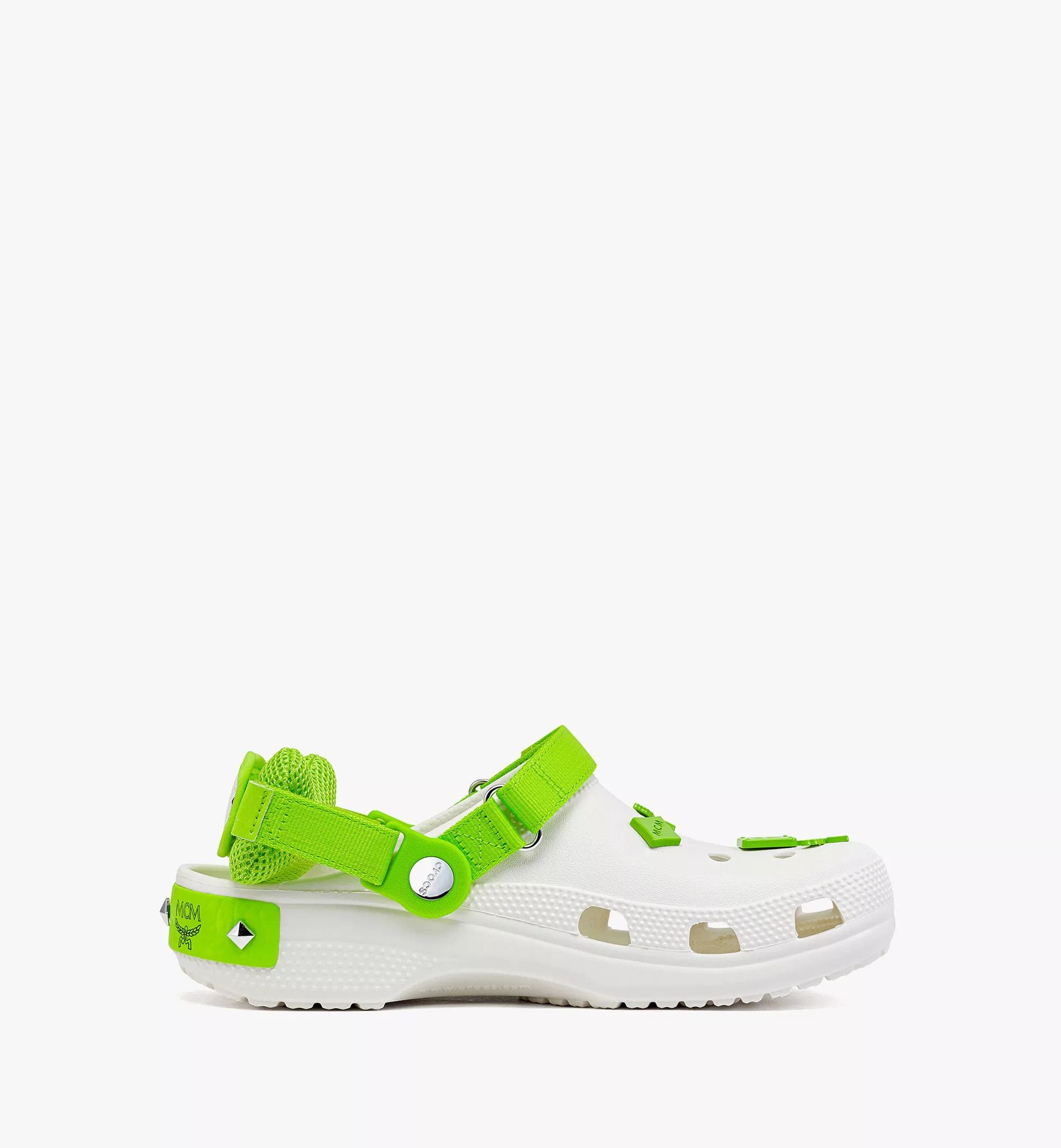 Crocs × MCM o1mt1gz0525 Crocs Sandals in White/Green Size US 6.5 / IT 36.5 - 4 Thumbnail