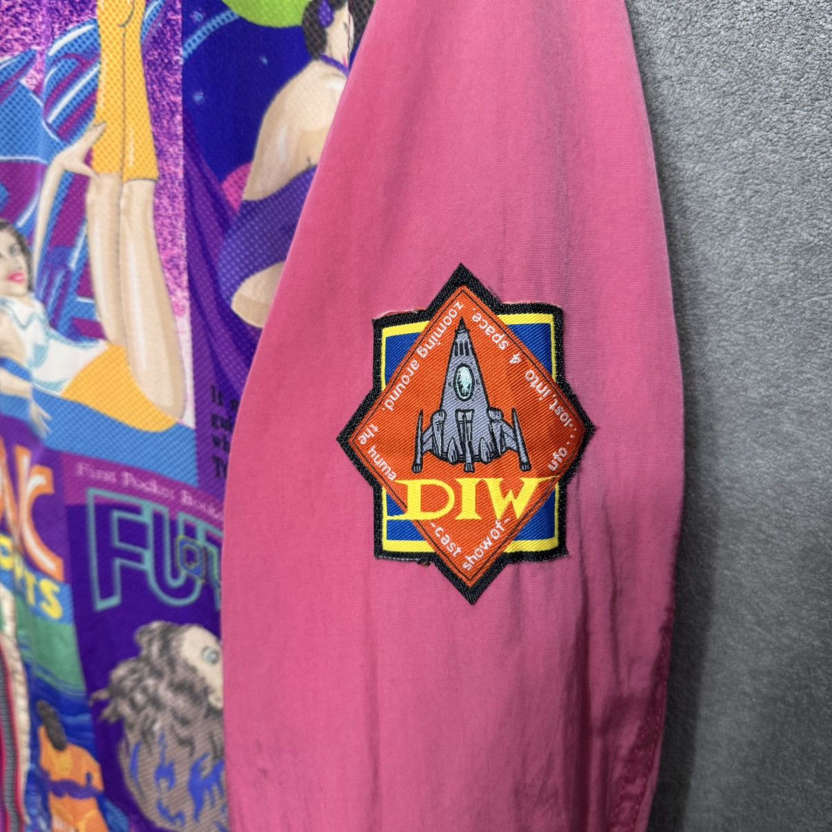 Goldwin 90s Ficce Uomo Yoshiyuki Konishi Cosmic Sci-Fi Jacket Size US S / EU 44-46 / 1 - 5 Thumbnail