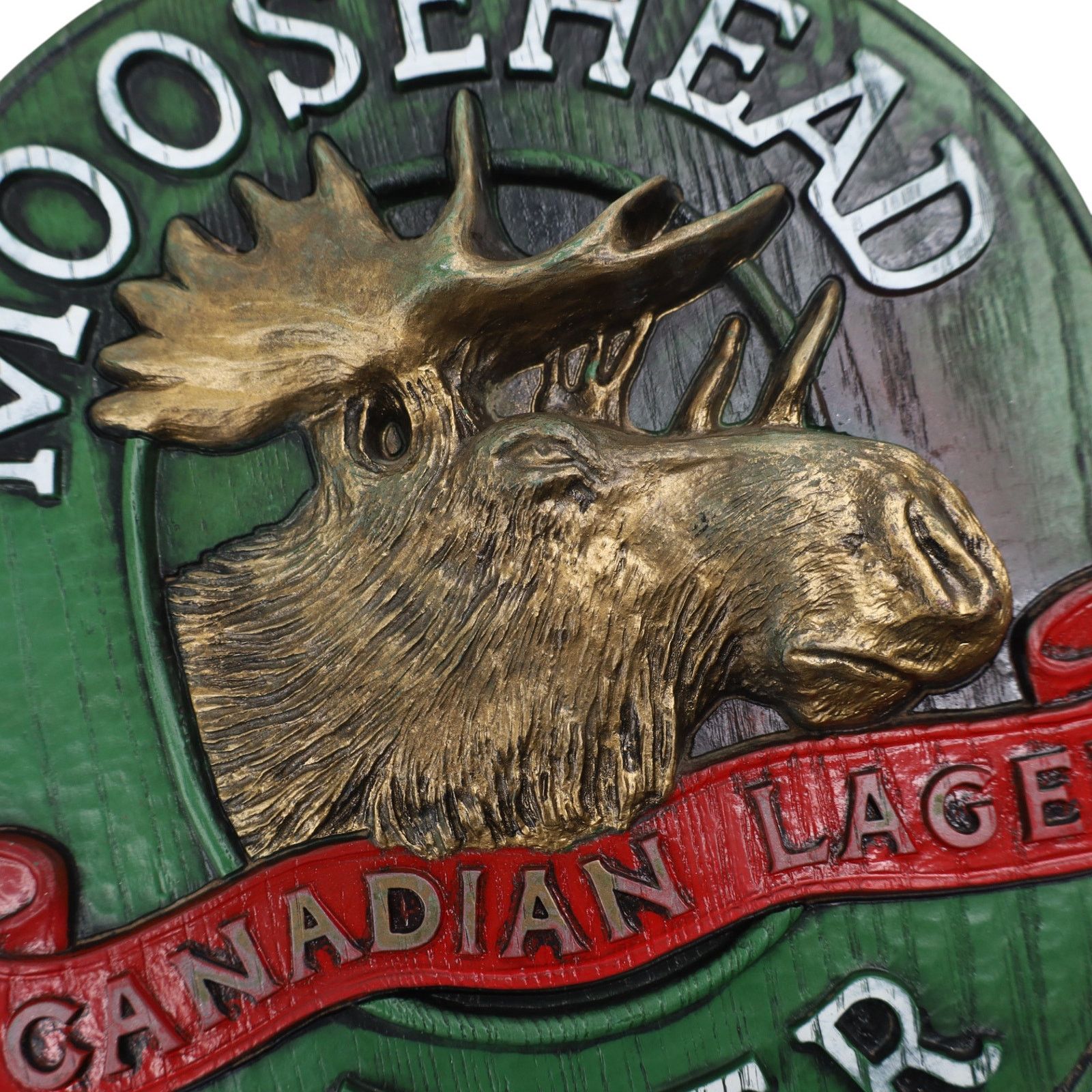 Vintage Vintage Moosehead Beer Plastic 3D Sign Size ONE SIZE - 3 Thumbnail