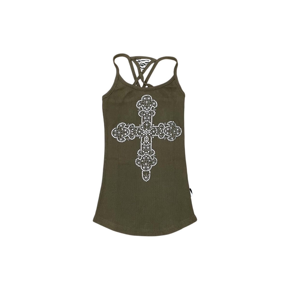 If Six Was Nine Vintage crystal cross tanktops chromehearts styled Size M / US 6-8 / IT 42-44 - 1 Thumbnail