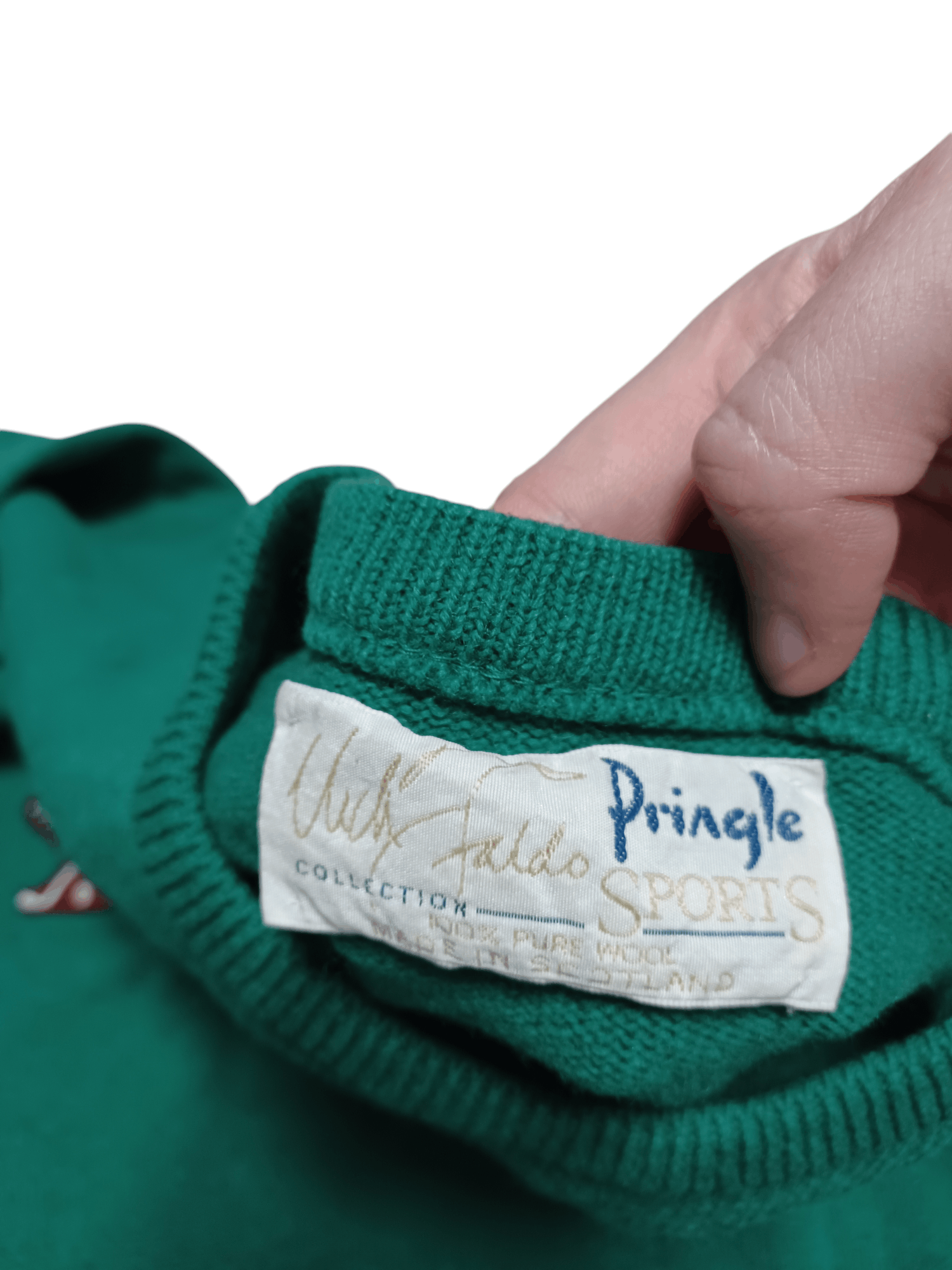 Pringle Of Scotland 100% PURE NEW WOOL PRINGLE OF SCOTLAND VINTAGE SWEATER Size US M / EU 48-50 / 2 - 5 Thumbnail