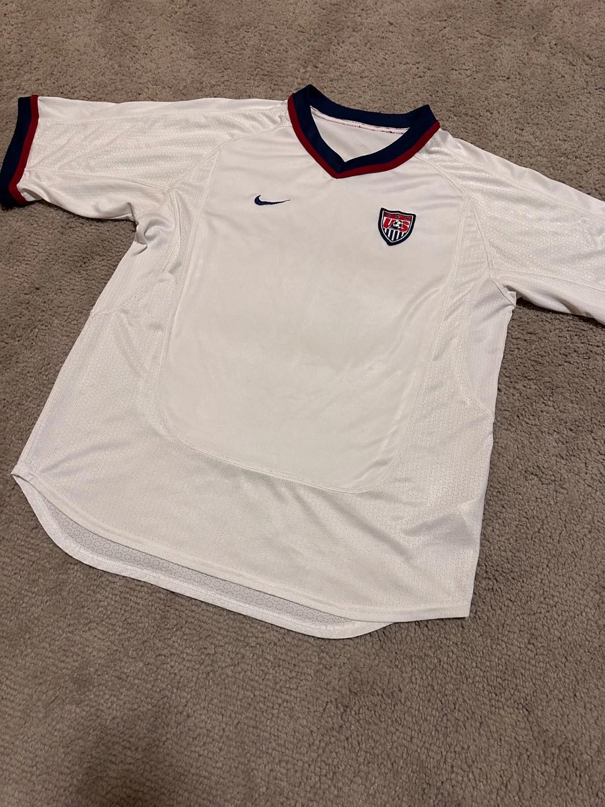 Nike Vintage 2000s NIKE USA National Team Soccer Football Jersey Size US XL / EU 56 / 4 - 2 Thumbnail