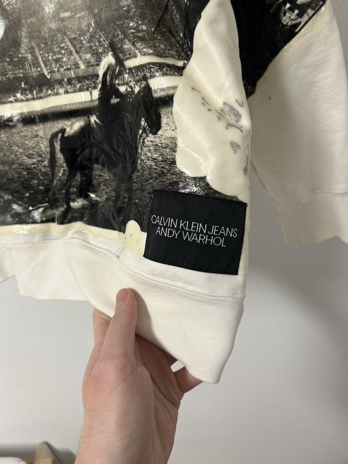 Raf Simons 2018 Andy Warhol Rodeo Photo Hoodie Size US M / EU 48-50 / 2 - 3 Thumbnail