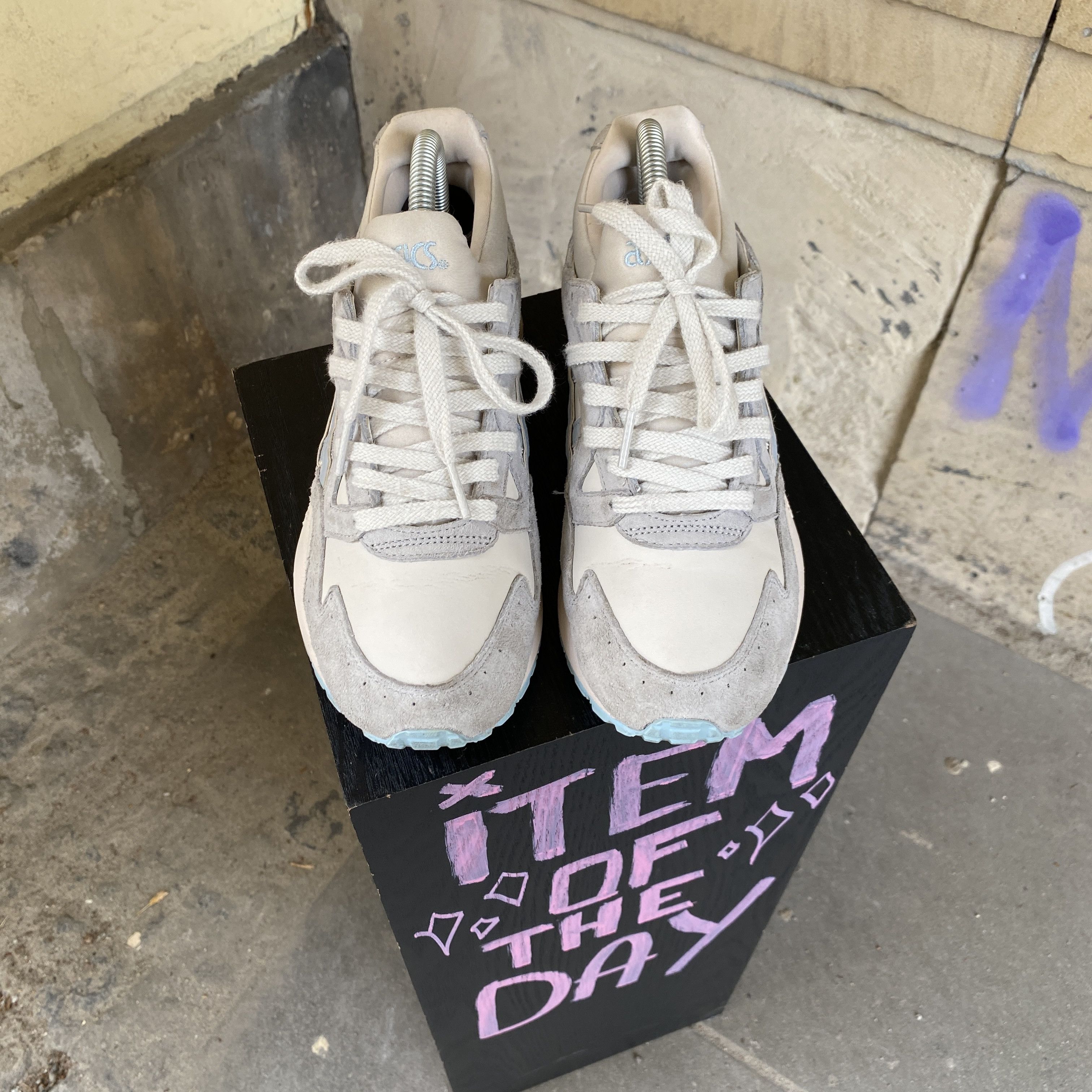 Asics Asics Gel-Lyte 5 beige pastel pink sneakers 7½ Size US 7.5 / IT 37.5 - 5 Thumbnail