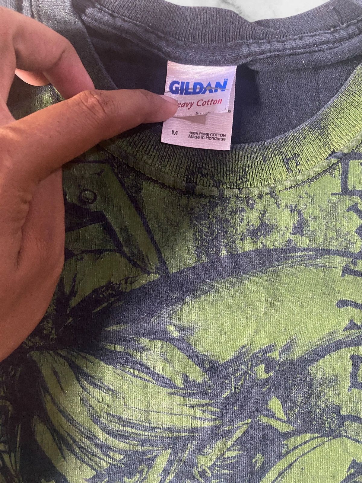 Playstation Zelda Link Grunge Graphic Tee – Vintage Style Gaming Shirt Size US M / EU 48-50 / 2 - 4 Thumbnail