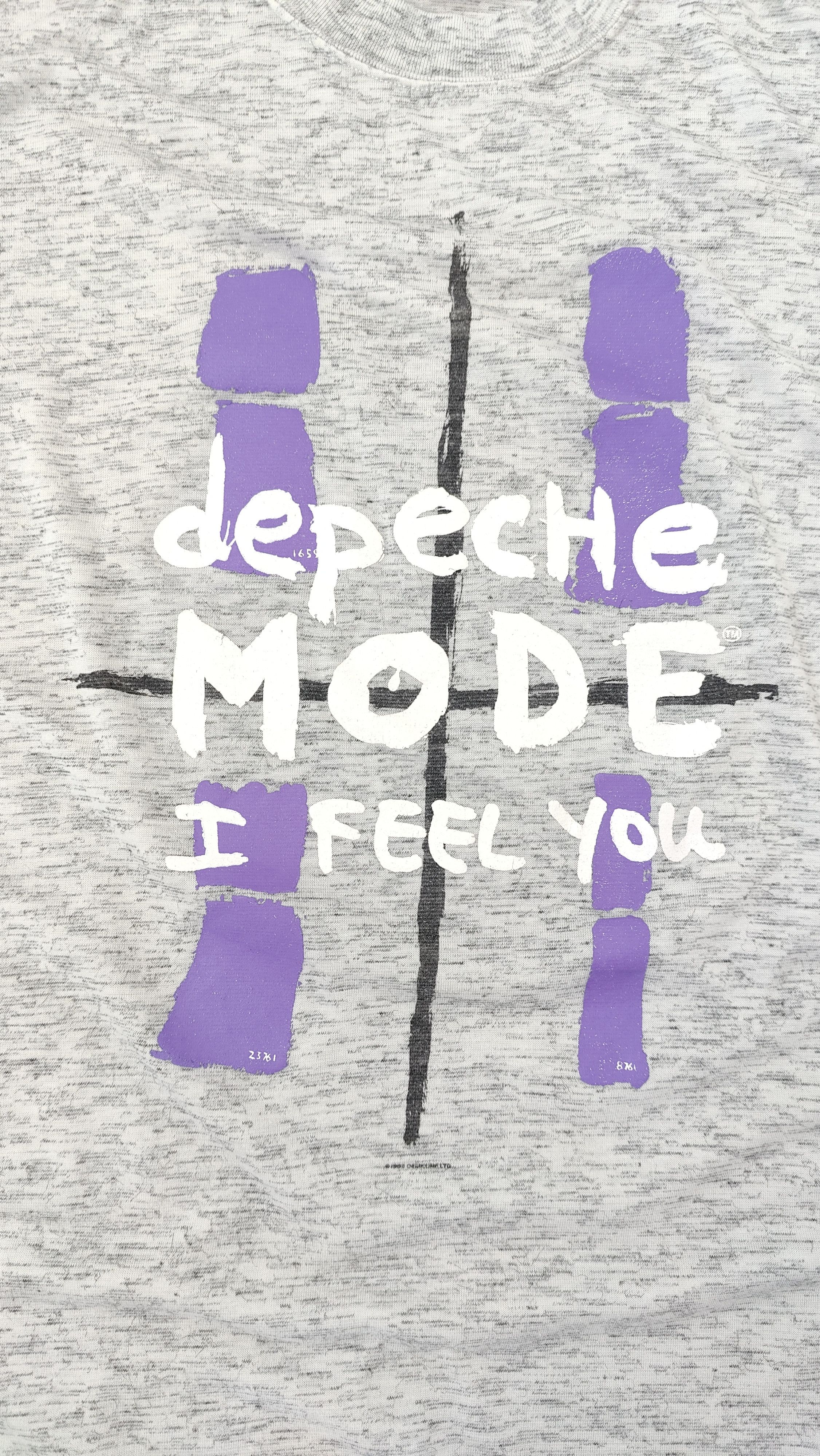 Band Tees RARE Depeche Mode I Feel You 1993 Devotional Official tshirt Size US L / EU 52-54 / 3 - 3 Thumbnail