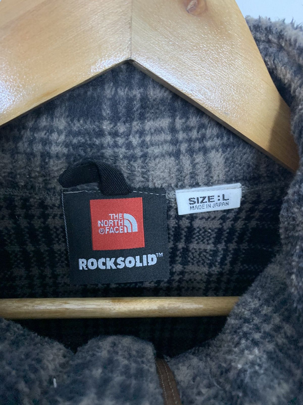 The North Face Rare Vintage 90's The North Face Rock Solid Fleece Jacket Size US L / EU 52-54 / 3 - 5 Thumbnail