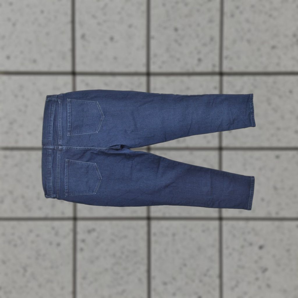 Banana Republic Banana Republic Jeans Women's 12 Regular Dark Wash Denim Stretch 5-Pocket Straight Zip Pocket Mens Womens? Size 34" / US 12 / IT 48 - 1 Thumbnail