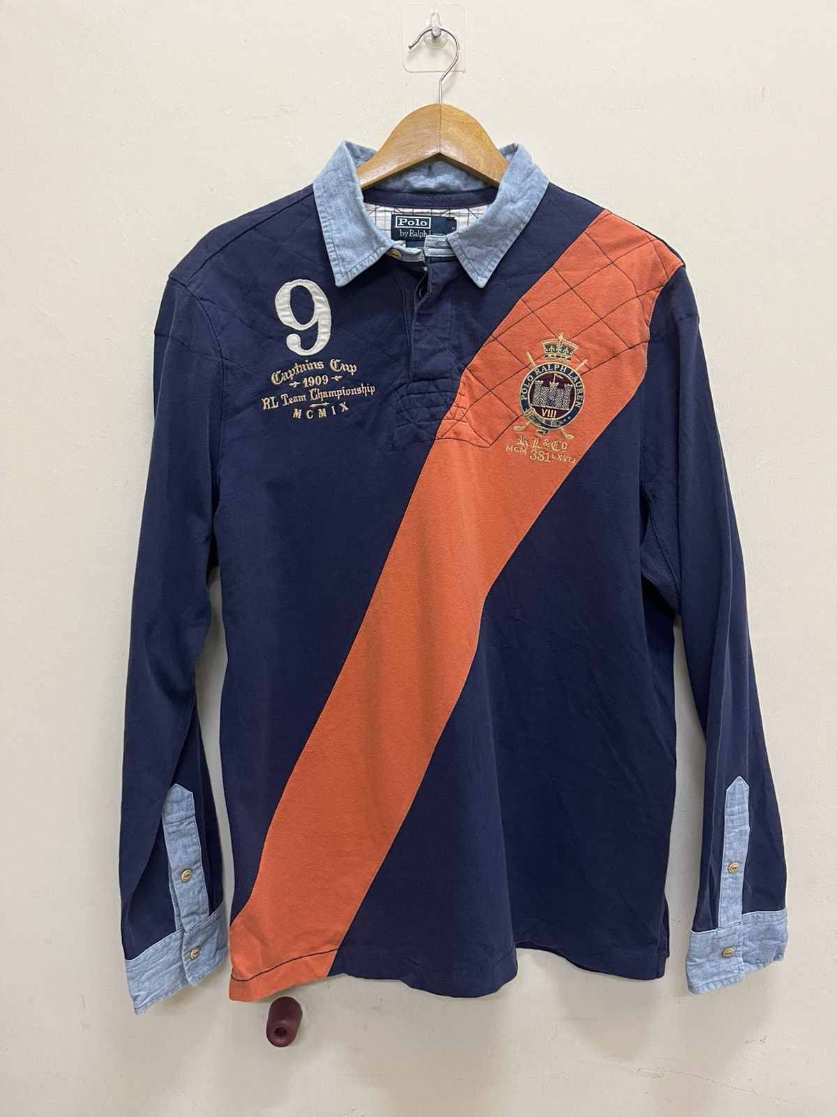 Polo Ralph Lauren Vintage Polo Ralph Laurent Custom Fit Size US XL / EU 56 / 4 - 15 Thumbnail