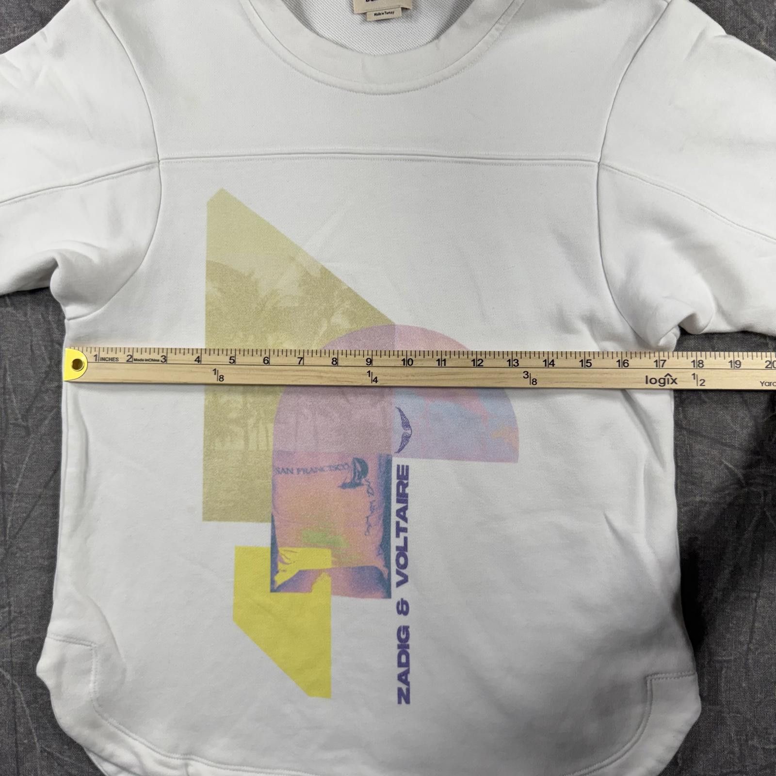 Zadig & Voltaire Zadig & Voltaire Shirt Women's S Bow Mo Terry Palmier Tee Size S / US 4 / IT 40 - 3 Thumbnail