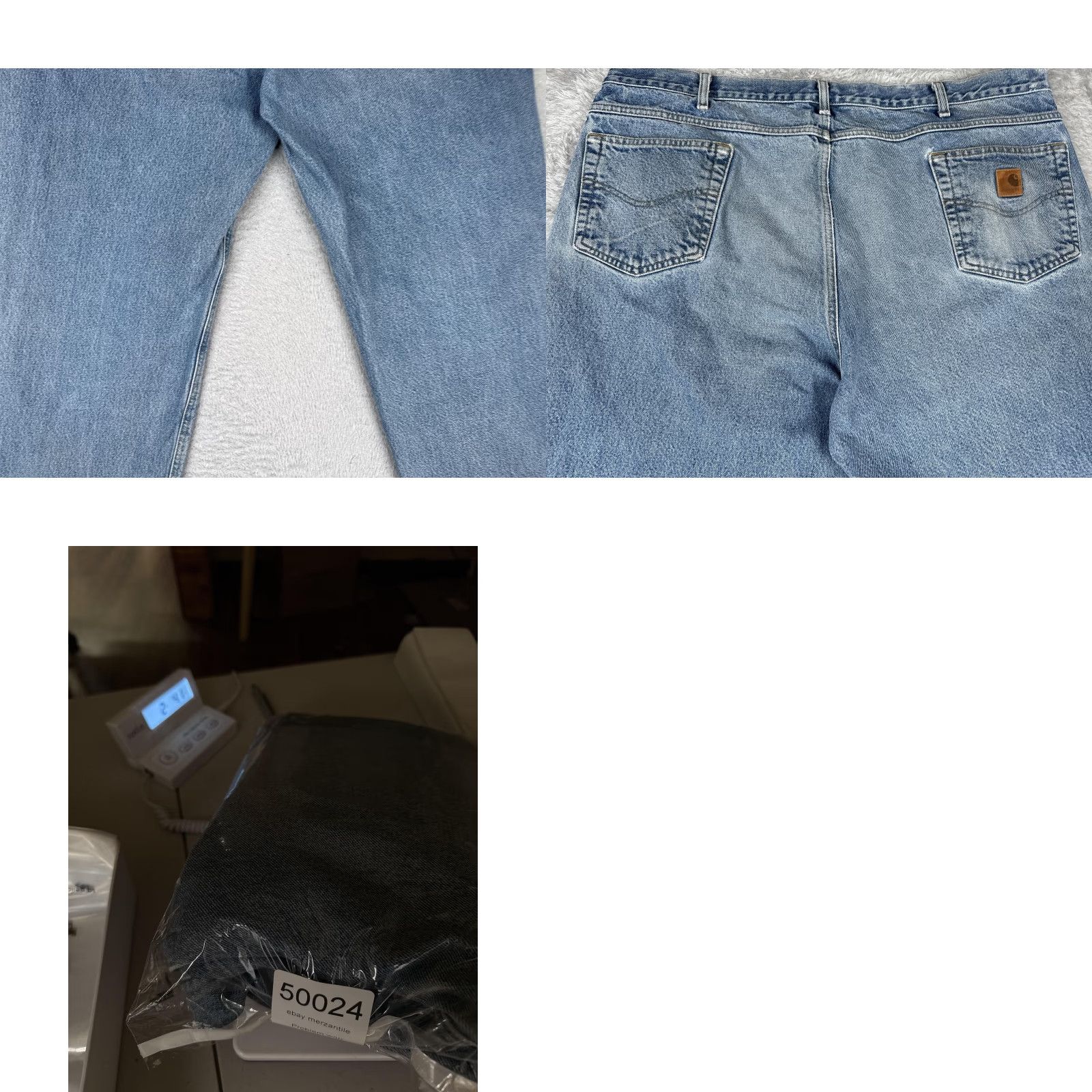 Carhartt VINTAGE? No. Carhartt Jeans Mens 44x34 Light Blue B17 Relaxed Fit Straight Leg Workwear Size US 44 / EU 60 - 10 Thumbnail