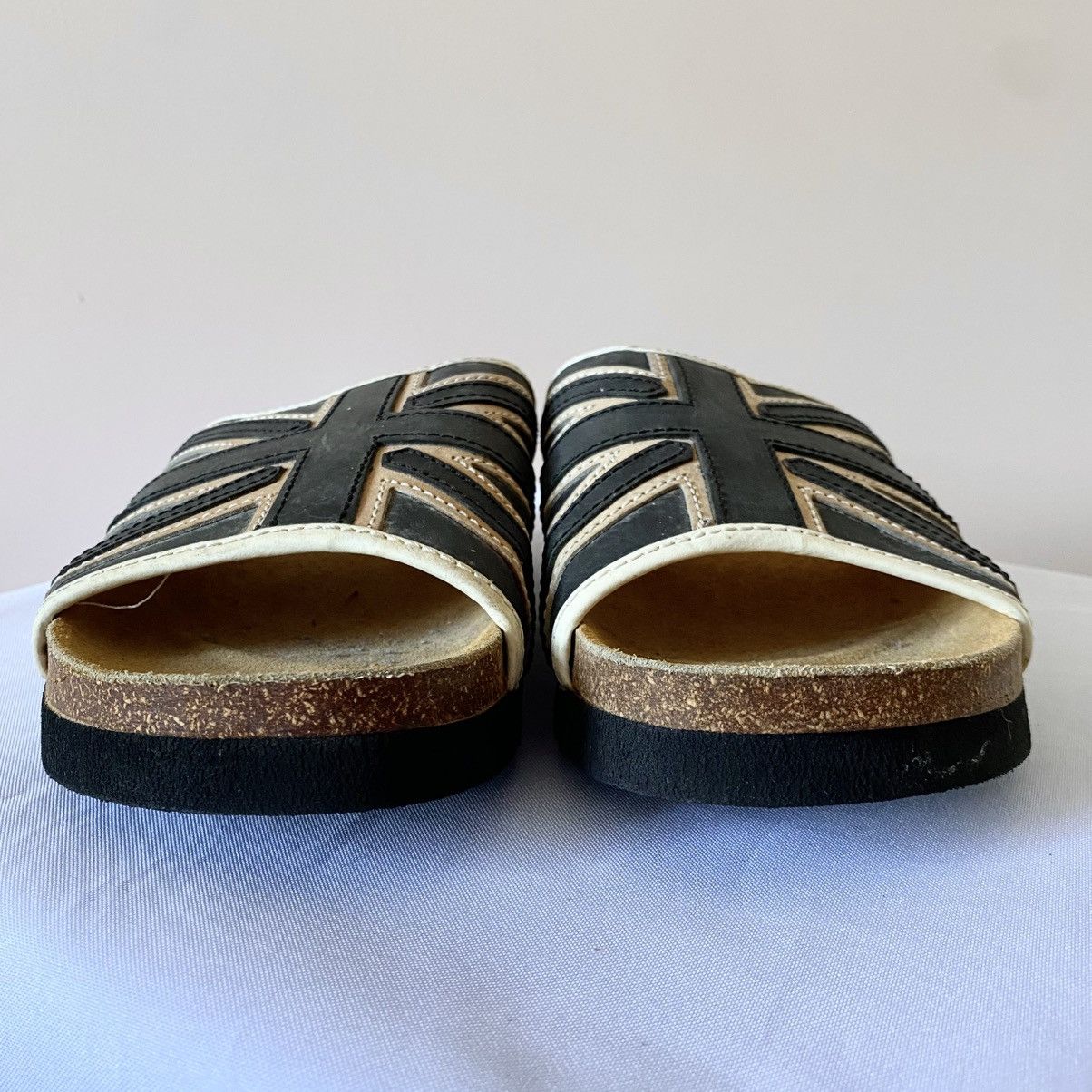 SWEAR London RARE SWEAR London British Flag Vintage Slides Flats Shoes Size US 8.5 / IT 38.5 - 7 Thumbnail