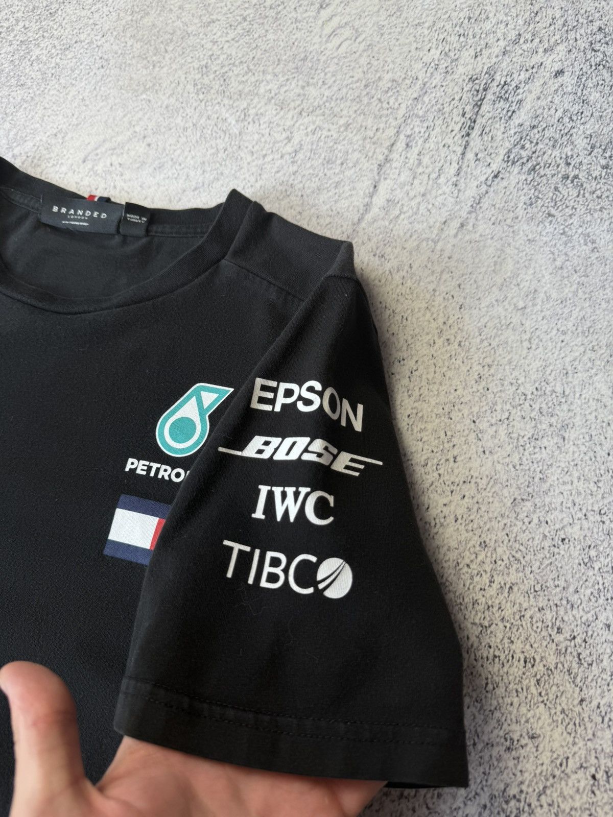 Mercedes-Benz Men's Mercedes Benz Petronas Hugo Boss Black Racing T-Shirt Size US S / EU 44-46 / 1 - 11 Thumbnail