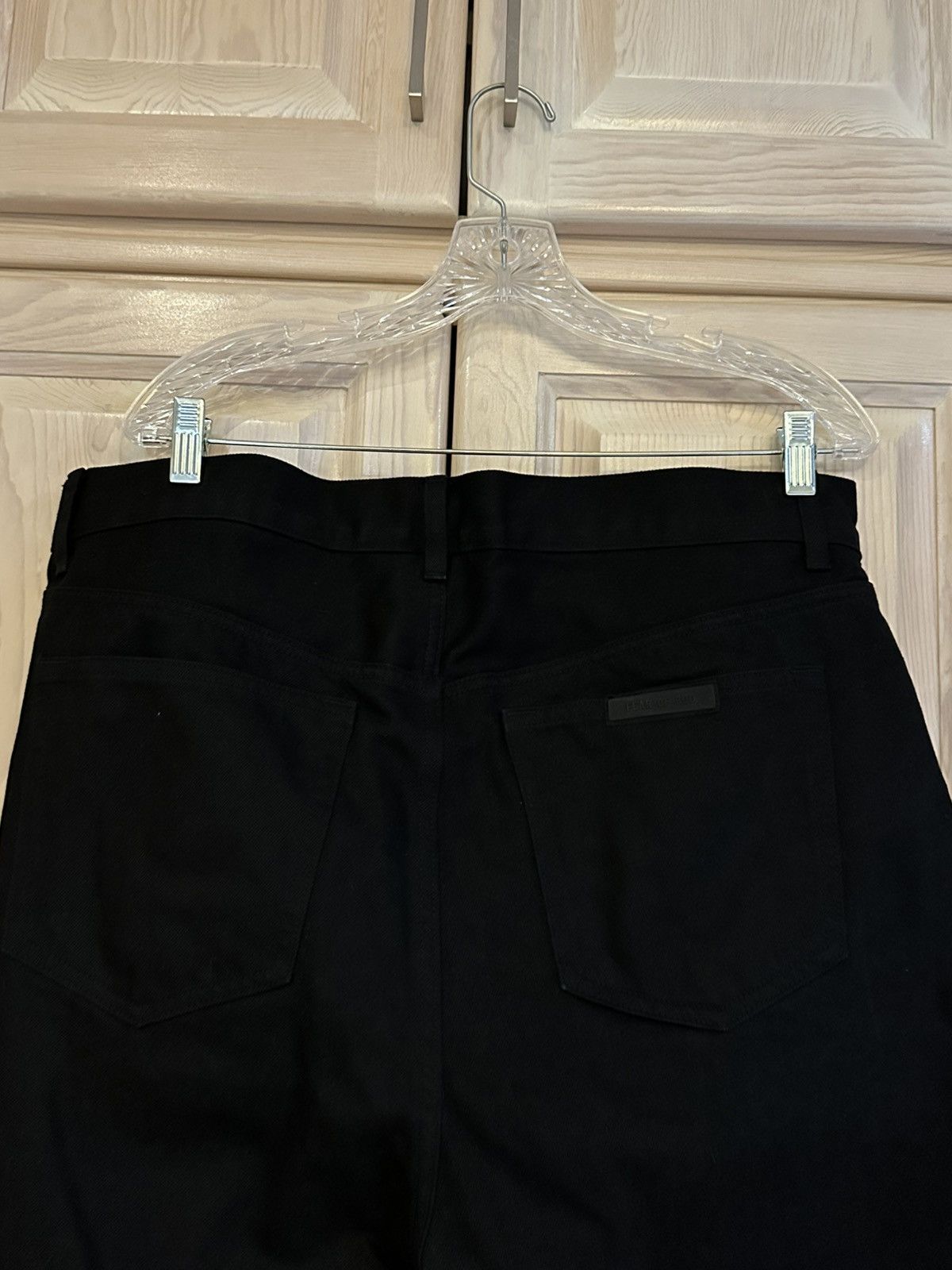 Essentials fear of god essentials 5 pocket black denim jeans 36 Size US 36 / EU 52 - 10 Thumbnail