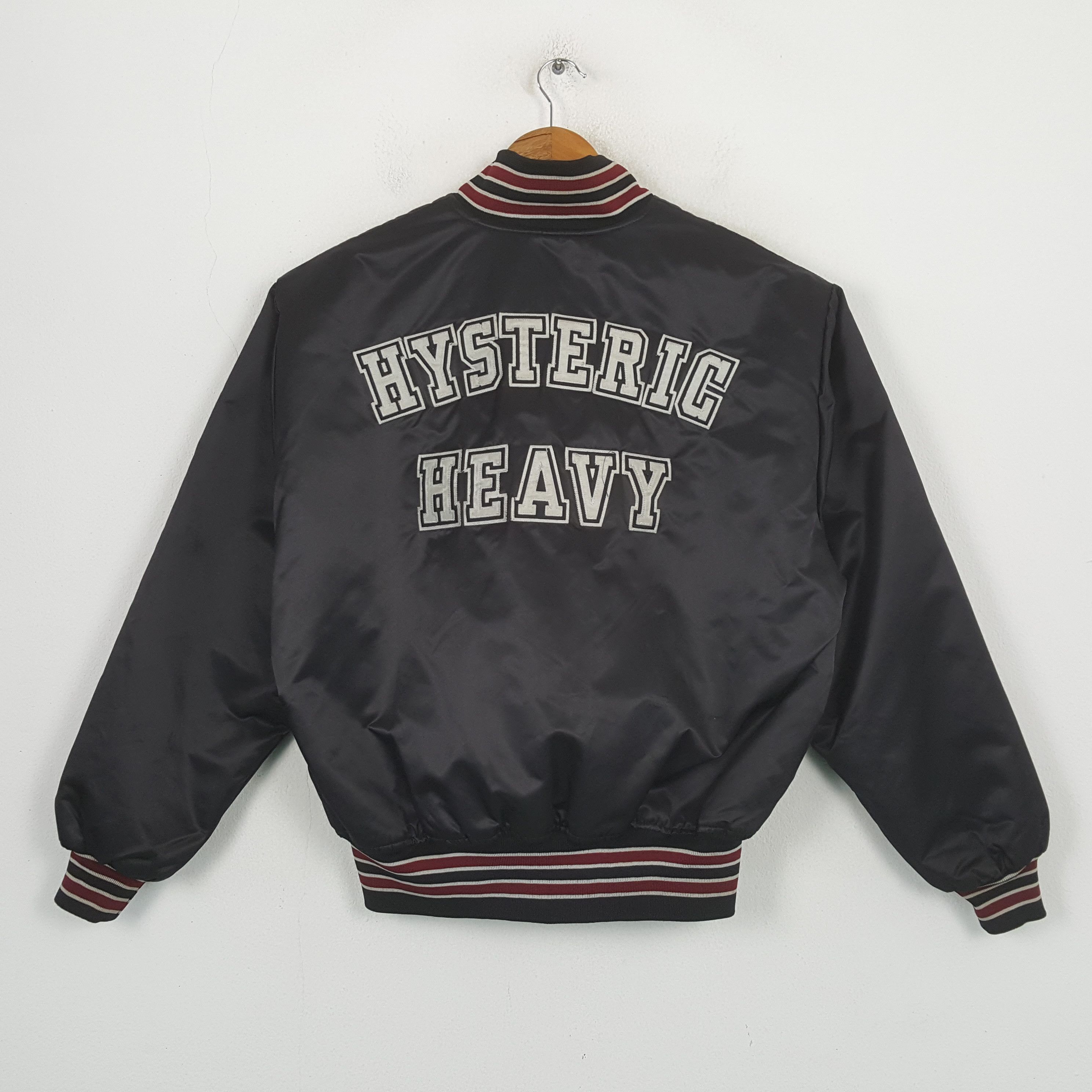 Hysteric Glamour Vintage Hysteric Glamour Japan Brand Varsity Jacket C303N3 Size US XL / EU 56 / 4 - 1 Thumbnail