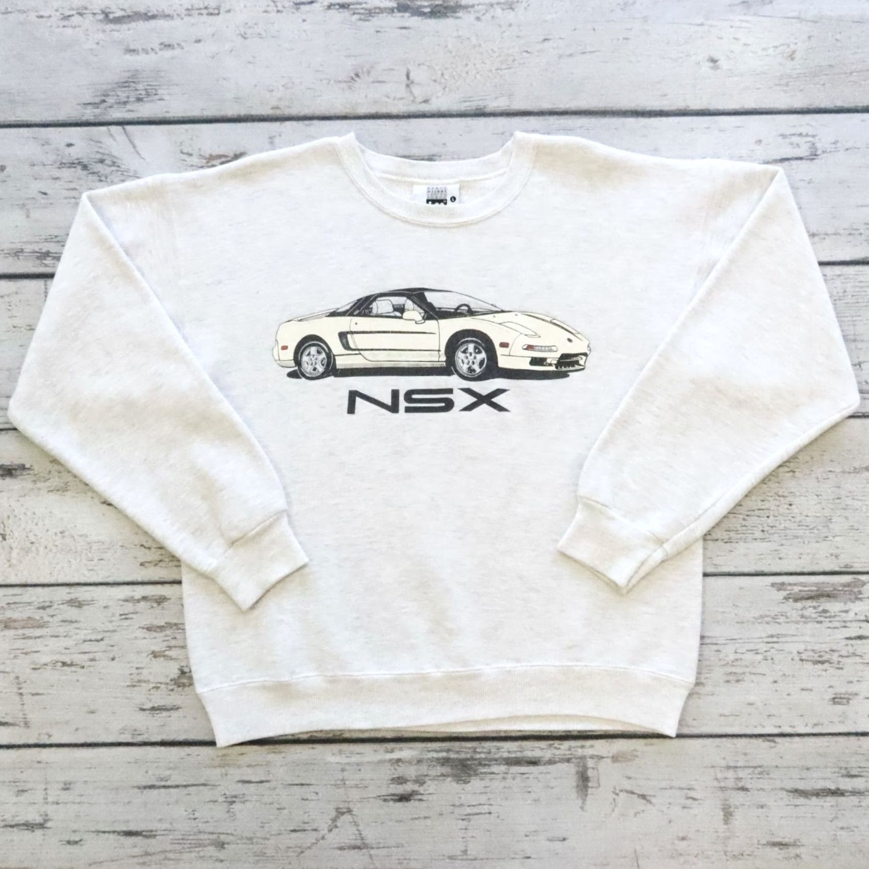 Lee VINTAGE Acura NSX Crewneck Sweatshirt Lee Size L Gray Mens Pullover USA Size US L / EU 52-54 / 3 - 2 Thumbnail