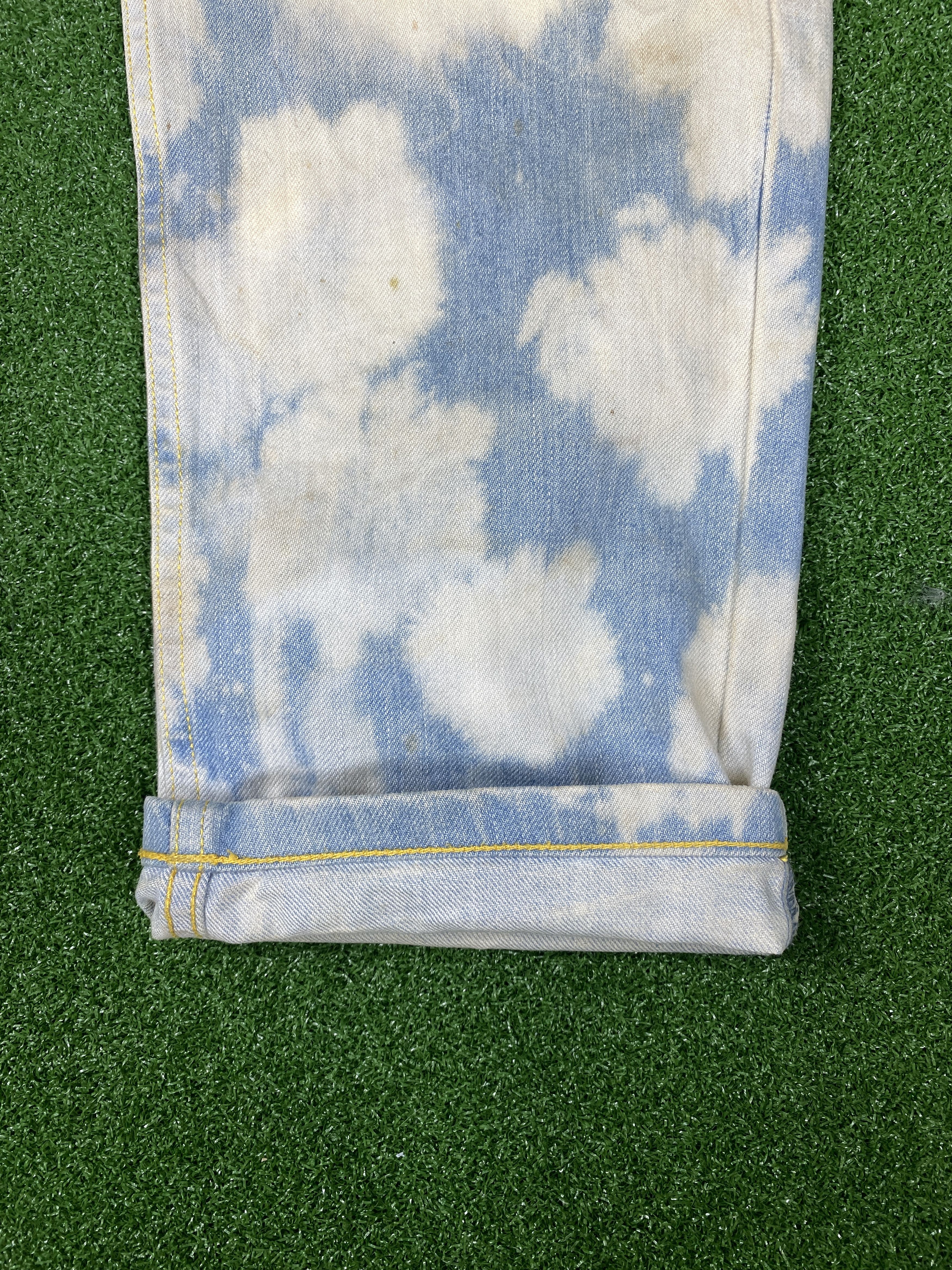 Tommy Jeans Vintage Tommy Acid Wash Blue Jeans CP0051 Size US 34 / EU 50 - 6 Thumbnail
