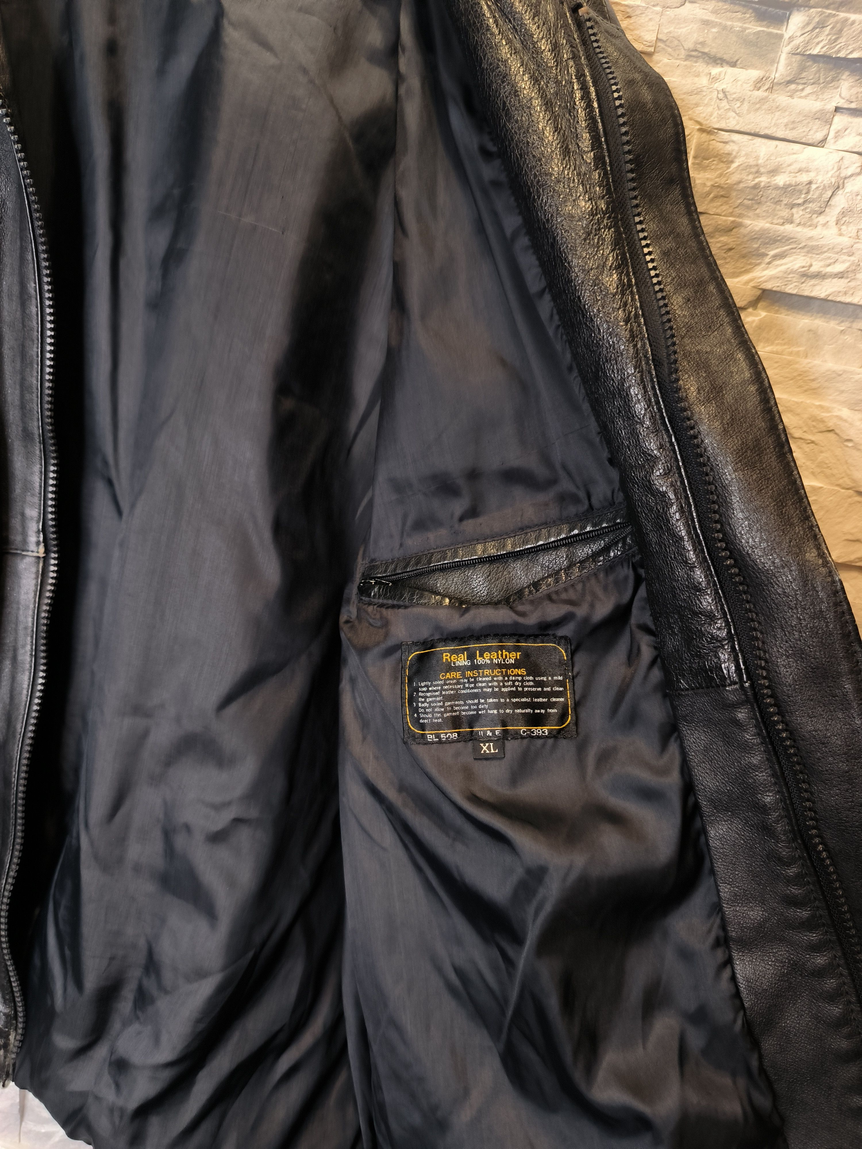 Vintage Vintage Black Leather Jacket Size US M / EU 48-50 / 2 - 4 Thumbnail