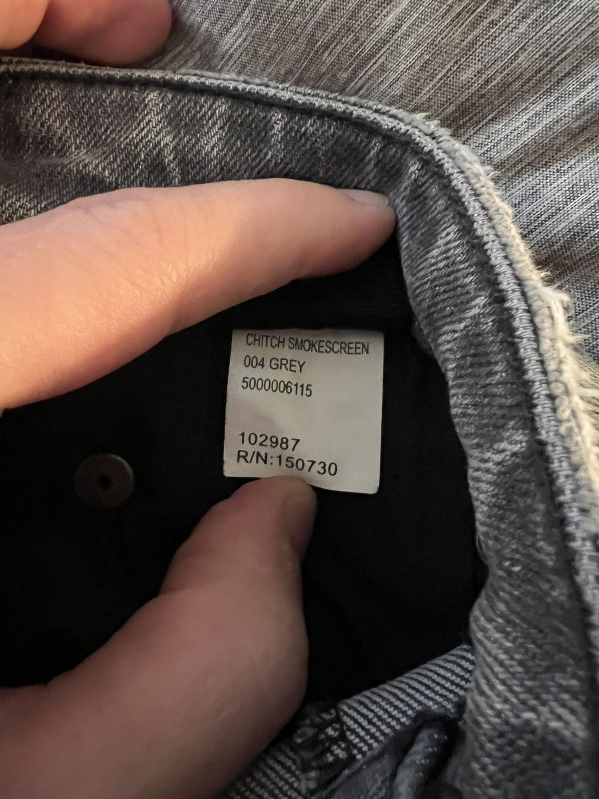Ksubi Ksubi Jeans Grey Chitch Smokescreen Size US 30 / EU 46 - 9 Thumbnail