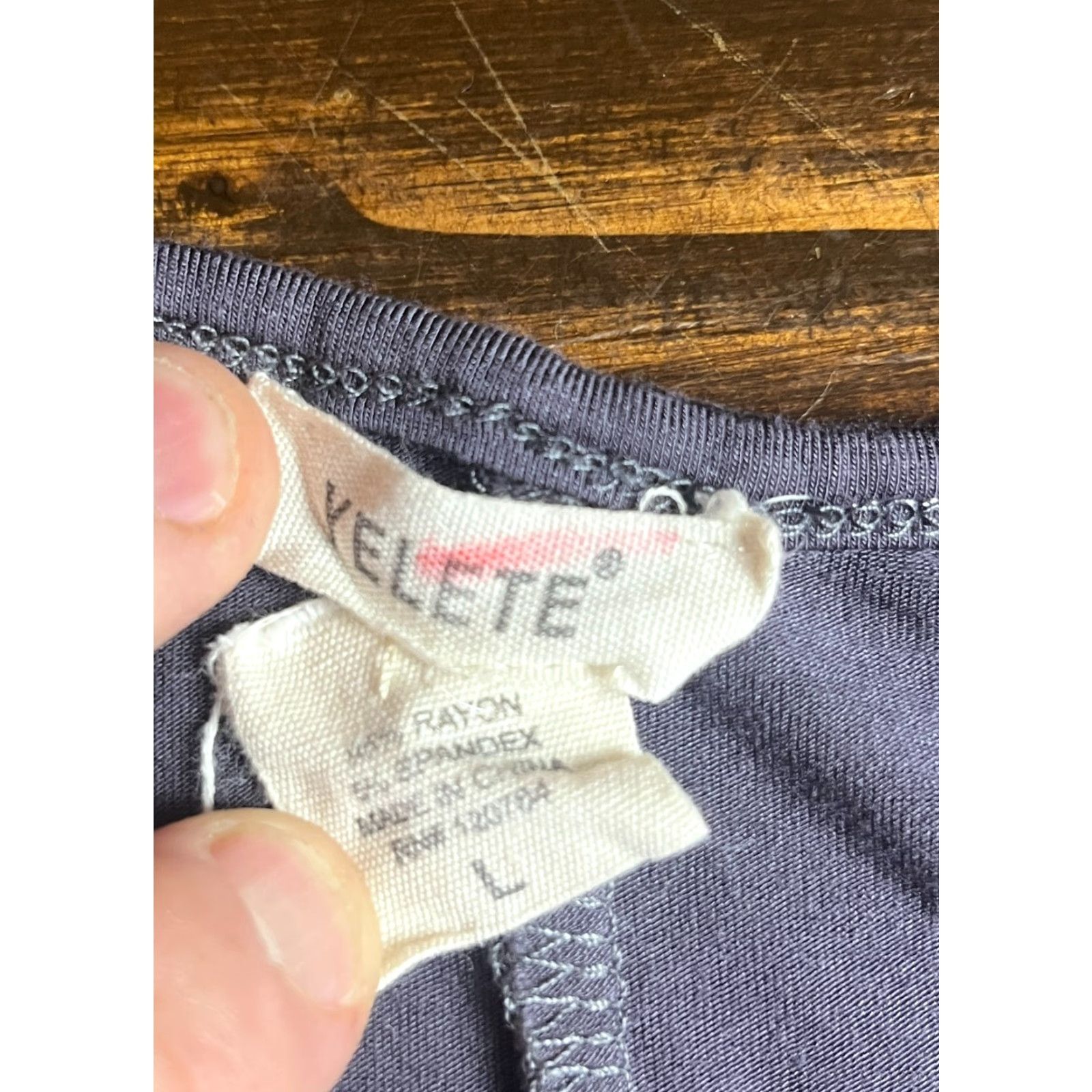 Vintage Kelete Shirt Women's Large Gray Oversized Pocket Shirt Womens Large Gray Oversized Pocket Size L / US 10 / IT 46 - 7 Thumbnail