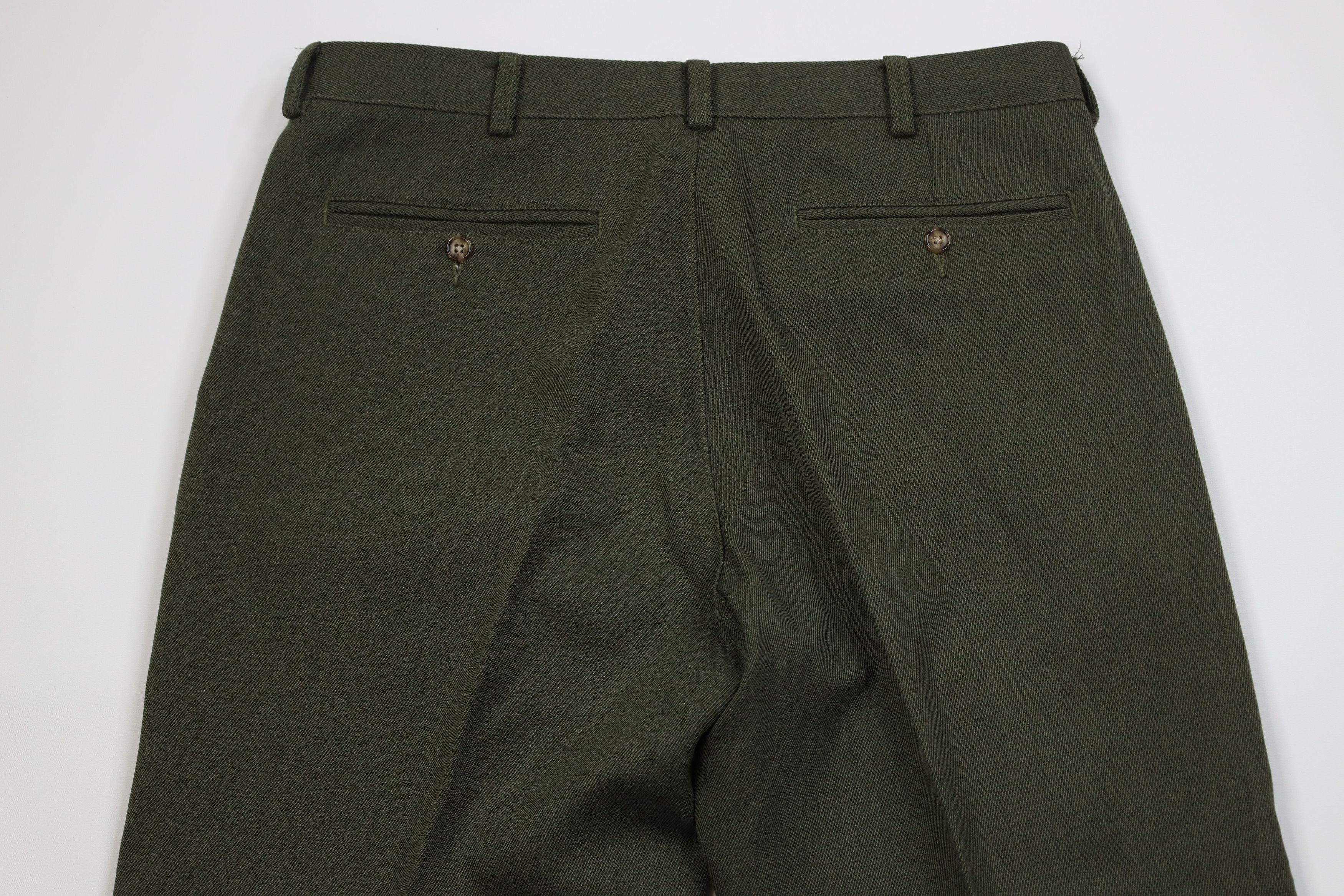 L.L. Bean Vintage 90s LL Bean Corduroy Wide Leg Chino Pants Green Size US 38 / EU 54 - 9 Thumbnail