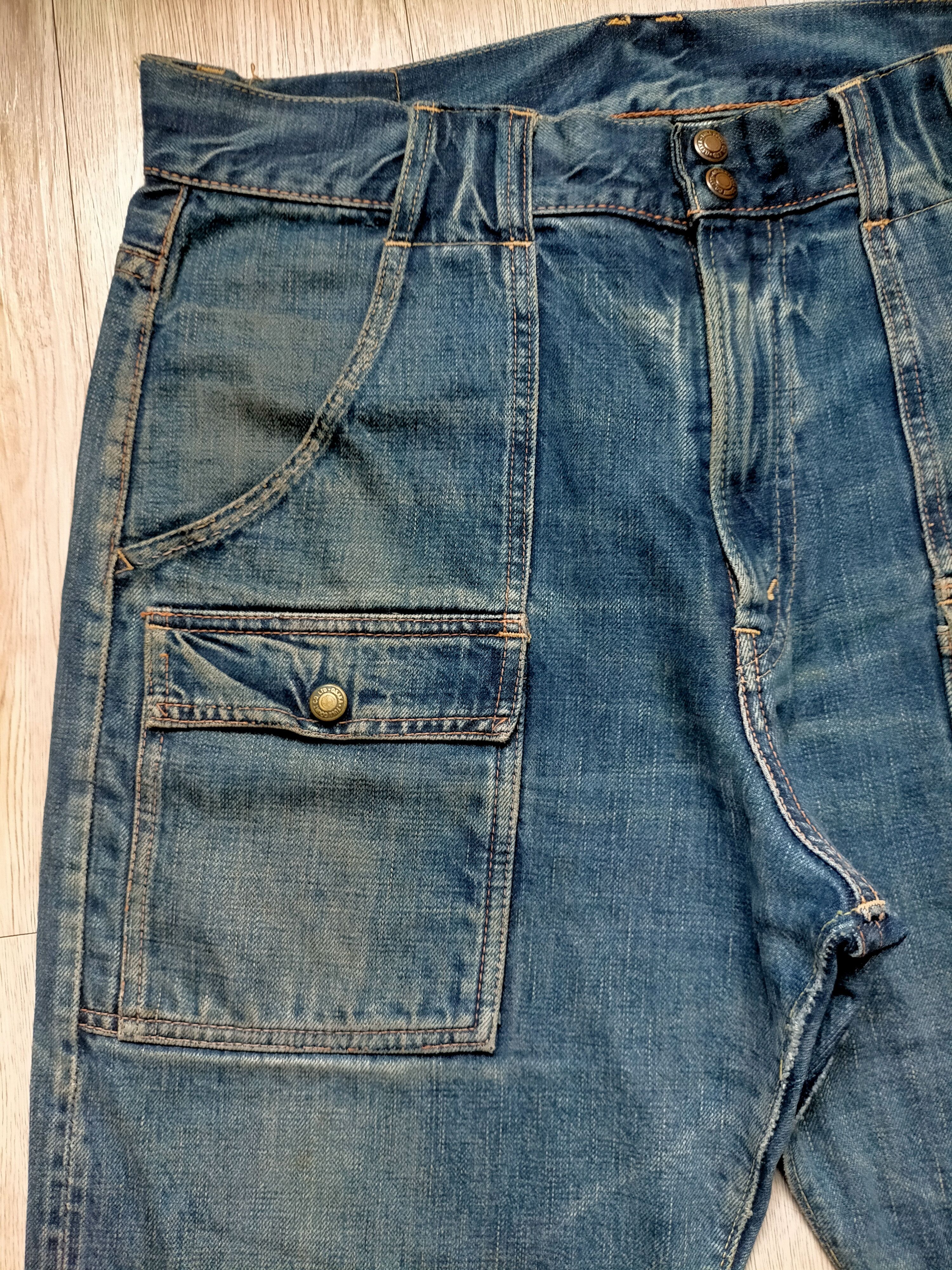 Full Count & Co. Vintage 90s Full Count & Co Selvedge Bush Pants Denim Japan Size US 34 / EU 50 - 5 Thumbnail