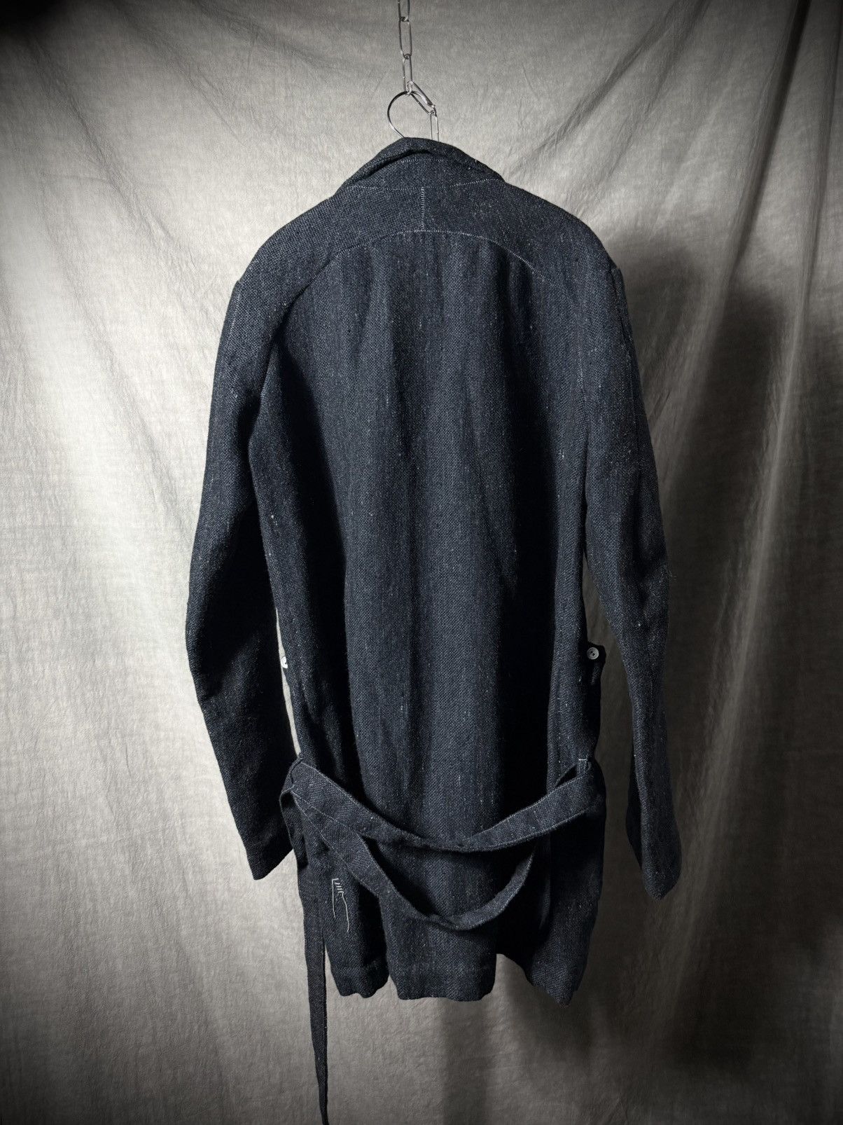 Taichi Murakami Taichi Murakami Hand-Stitched Belted Coat Size US S / EU 44-46 / 1 - 5 Thumbnail