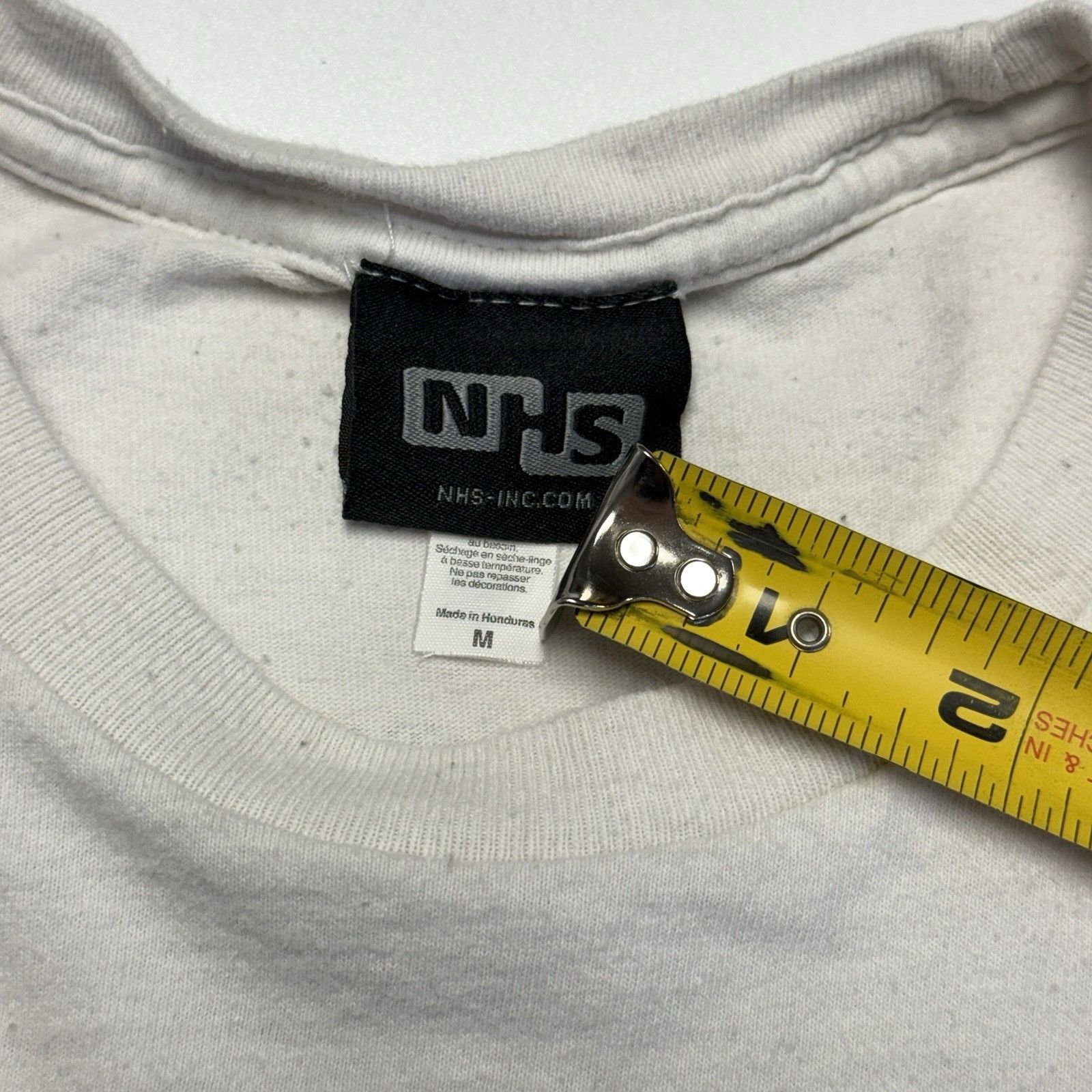 Santa Cruz Skateboards Vintage 90s Santa Cruz Skateboards NHS T Shirt Men’s White Size US M / EU 48-50 / 2 - 10 Thumbnail