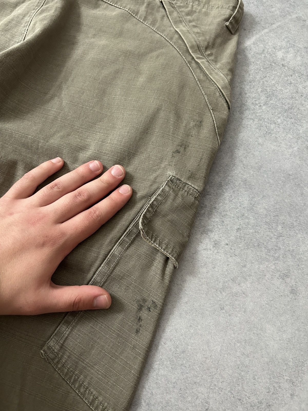 Nike × Vintage Vintage Nike Cargo shorts mens rare y2k Size US 34 / EU 50 - 8 Thumbnail