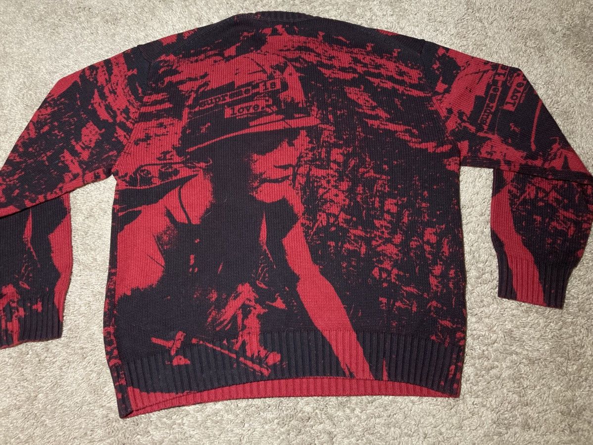Supreme FW19 Supreme Is Love Smiths Meat is Murder Knit Red Album 80 Size US M / EU 48-50 / 2 - 7 Thumbnail