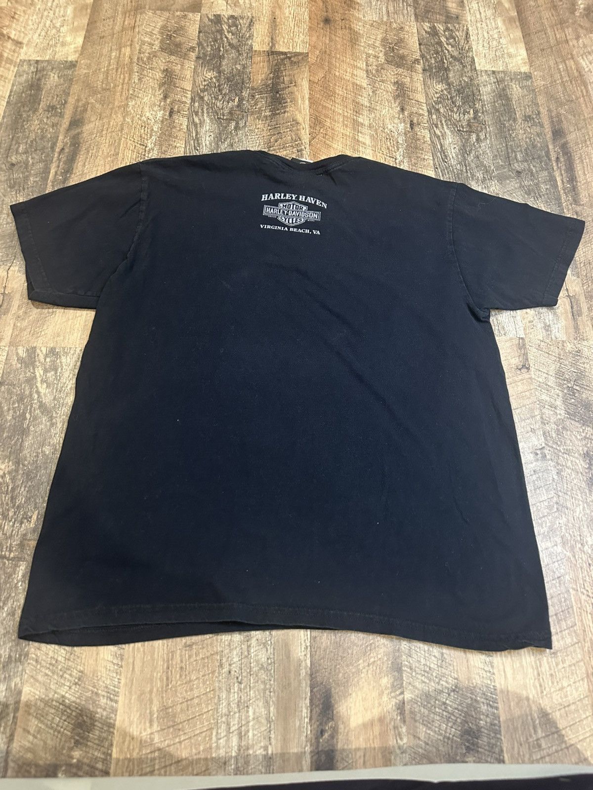 Harley Davidson Harley Davidson Y2K Skull Graphic Shirt Virginia Beach XL Size XL / US 12-14 / IT 48-50 - 6 Thumbnail
