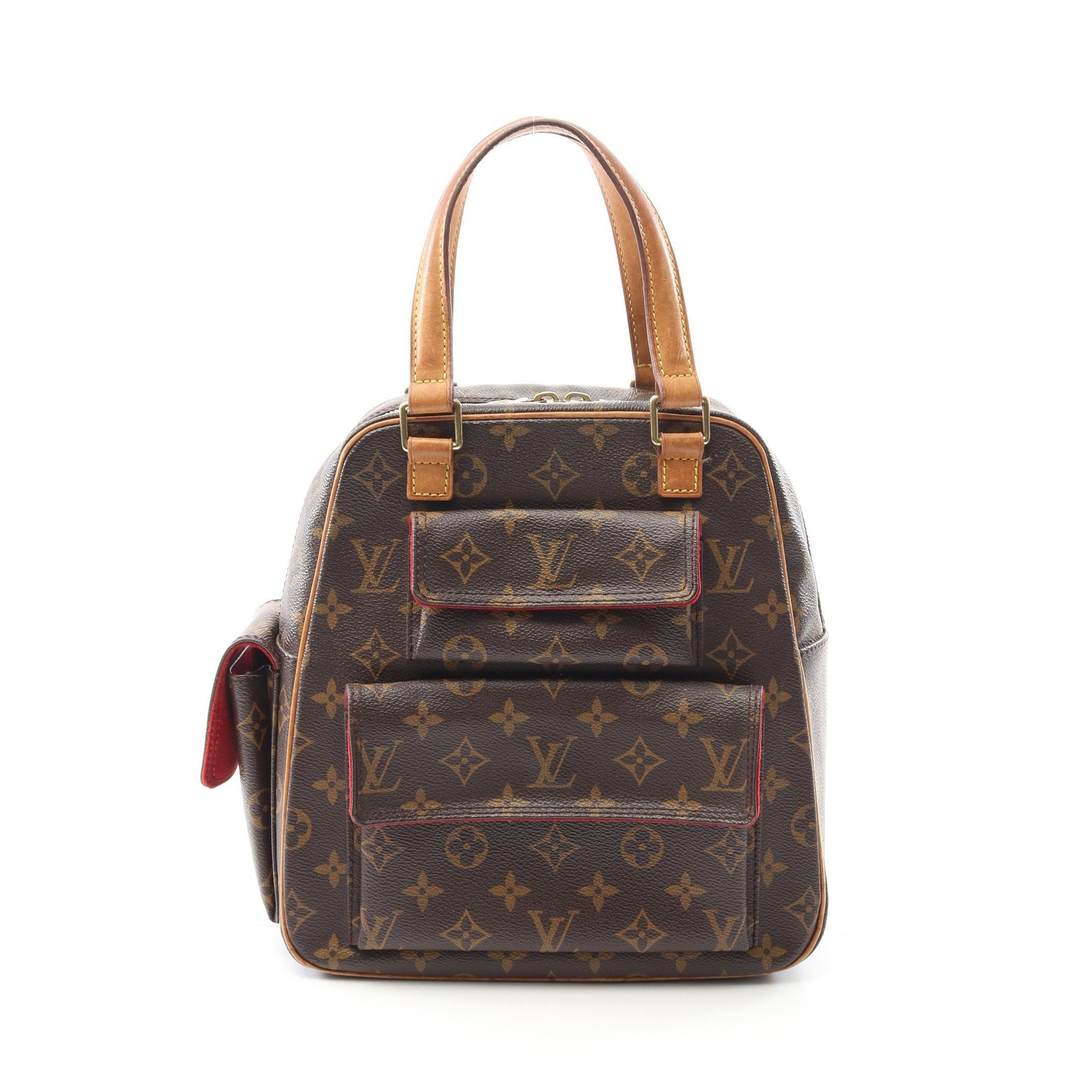 Louis Vuitton Louis Vuitton Exantricite Monogram Handbag Leather Brown Size ONE SIZE - 1 Thumbnail