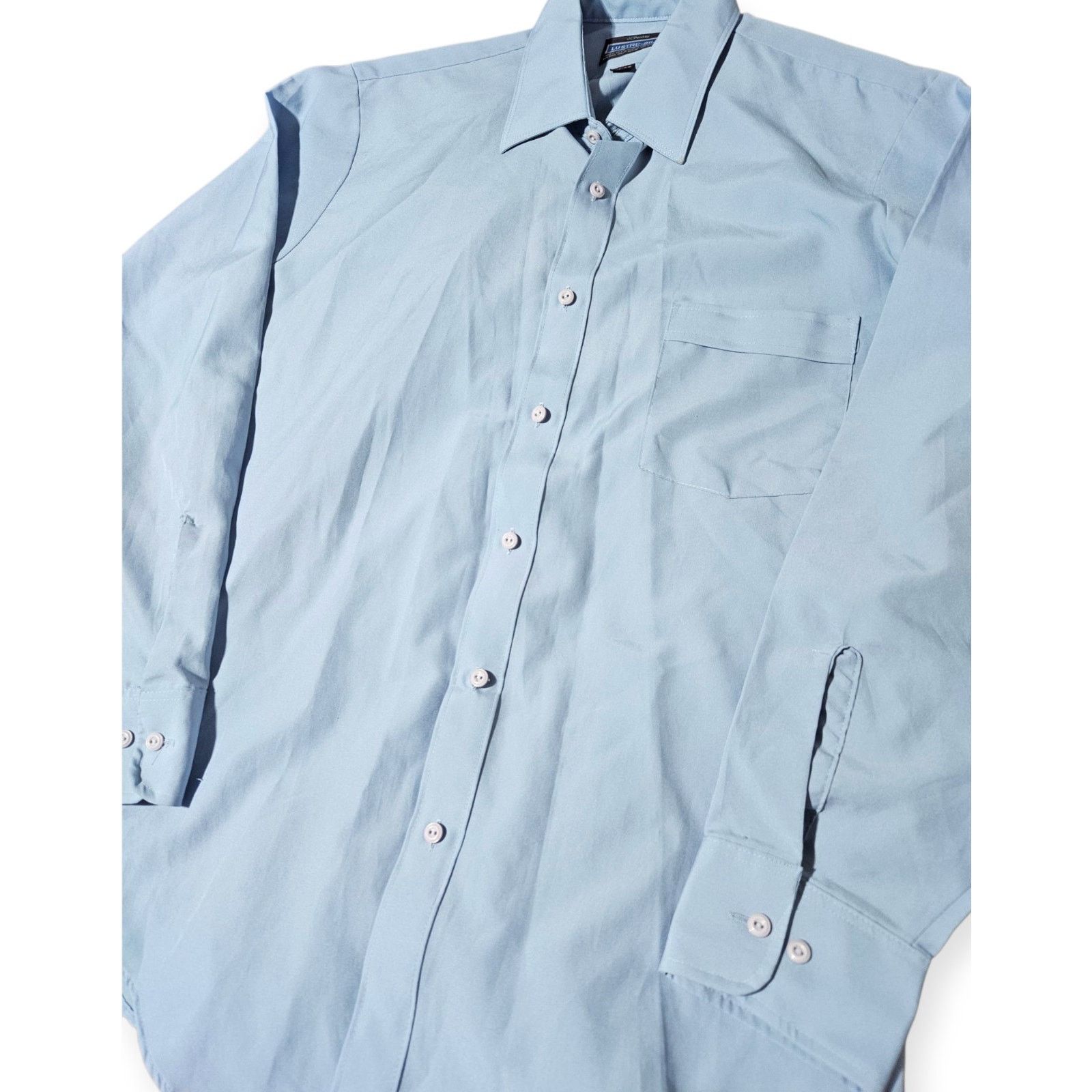 JCPenney Vintage 70s JCPenney Silk Button Up Dress Shirt Mens L 15.5 Size US L / EU 52-54 / 3 - 4 Thumbnail