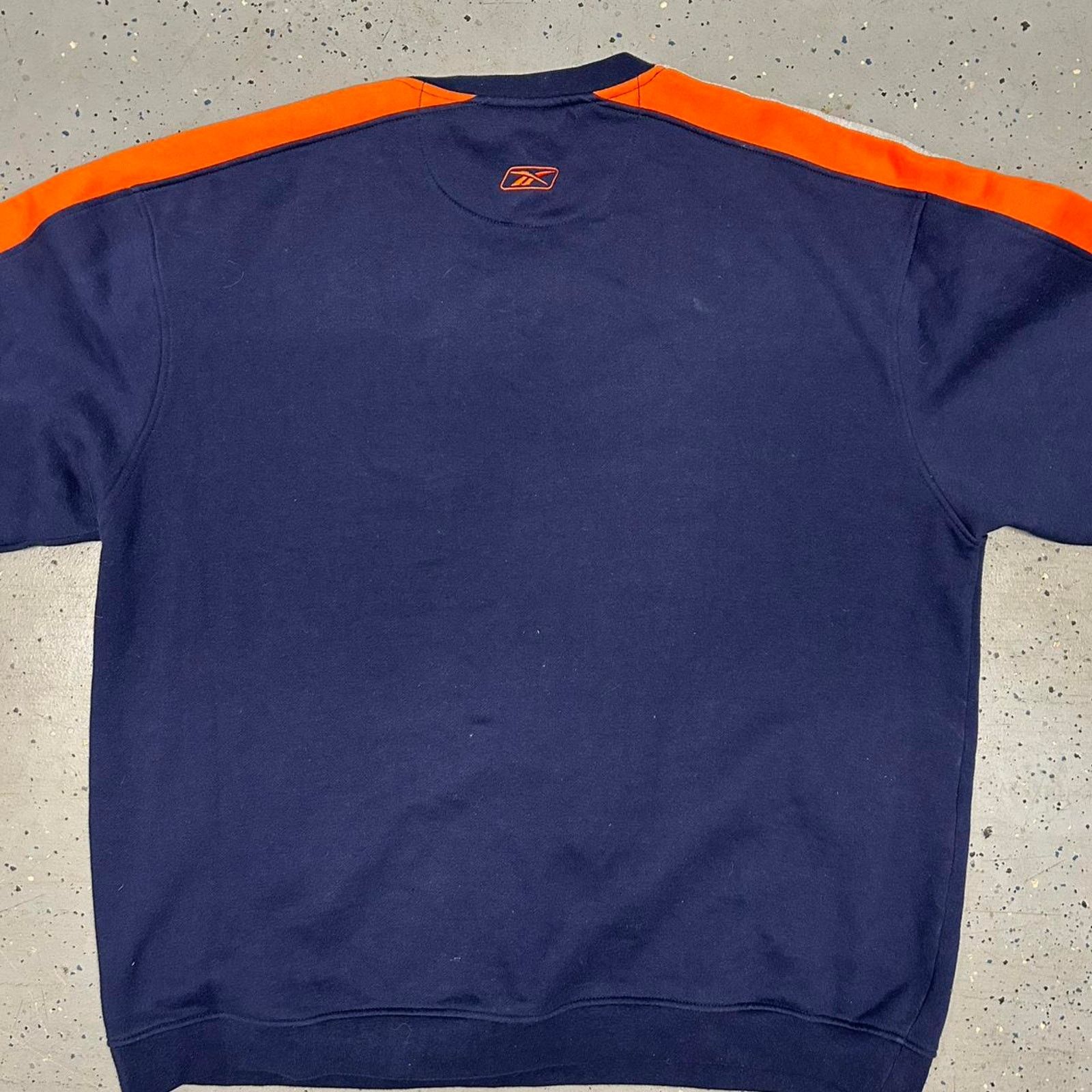 NFL Y2K Denver Broncos crewneck sweatshirt in black and orange Size US XXL / EU 58 / 5 - 8 Thumbnail
