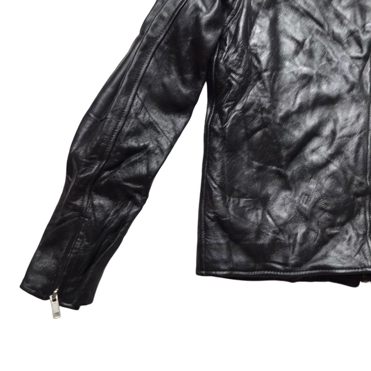 If Six Was Nine × Journal Standard JOURNAY STANDARD JAPANESE BRAND RACING LEATHER JACKET Size S / US 4 / IT 40 - 9 Thumbnail