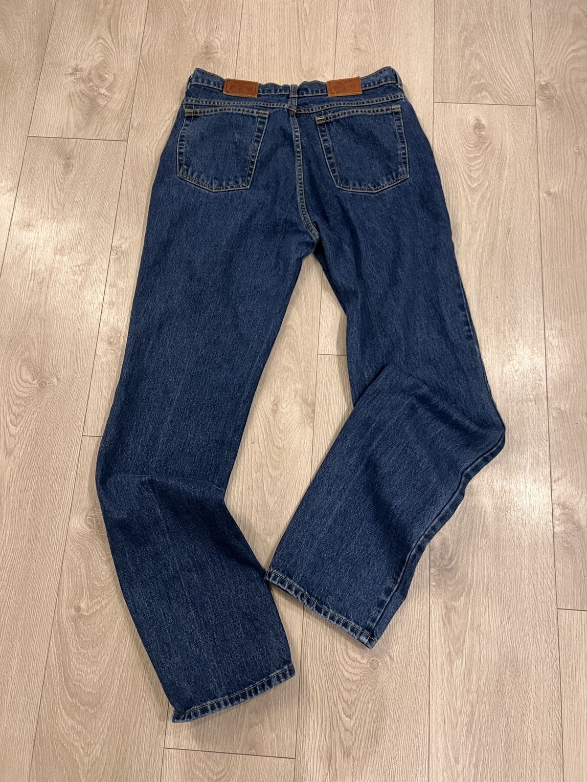 Other Vintage Big Blue Denim Jeans Made In Canada 70s 80s Size US 34 / EU 50 - 11 Thumbnail
